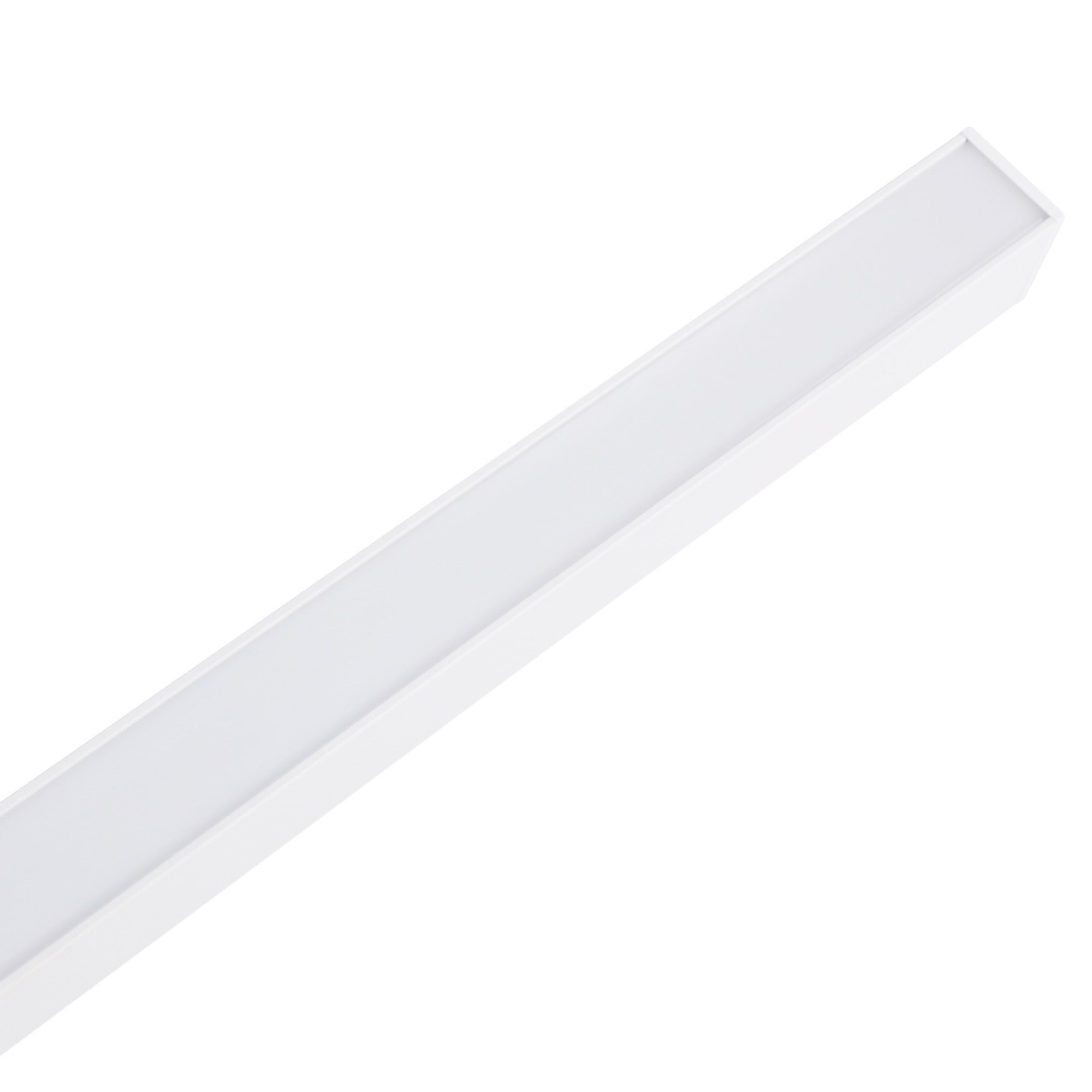 Luminaria lineal LED opal para carril magnético 48V - 20W