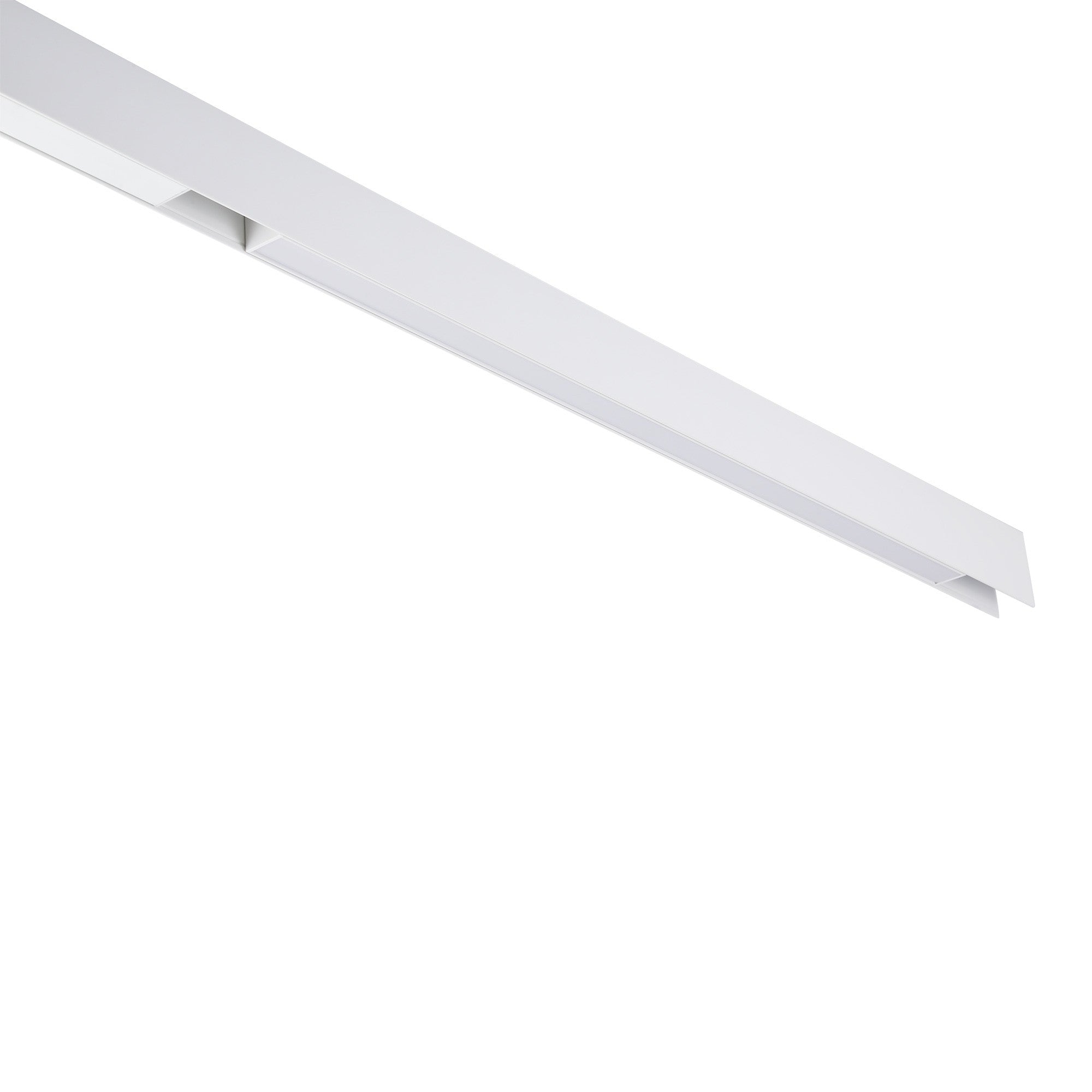 Luminaria lineal LED opal para carril magnético 48V - 20W
