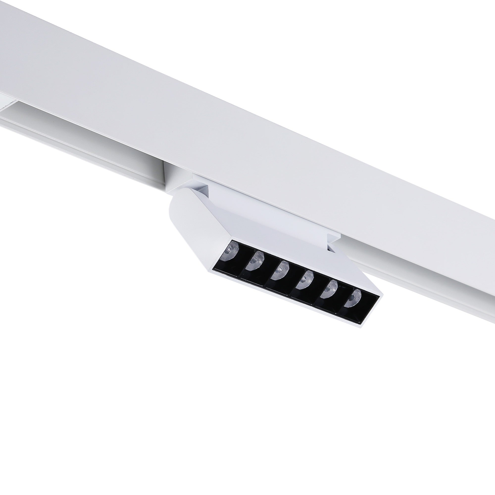 Luminaria lineal LED orientable para carril magnético 48V - 6W - UGR16