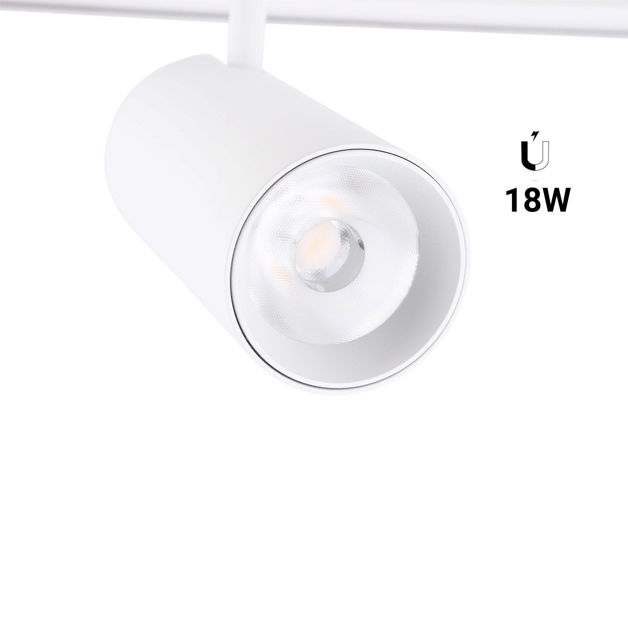 Foco LED para carril magnético 48V - 18W