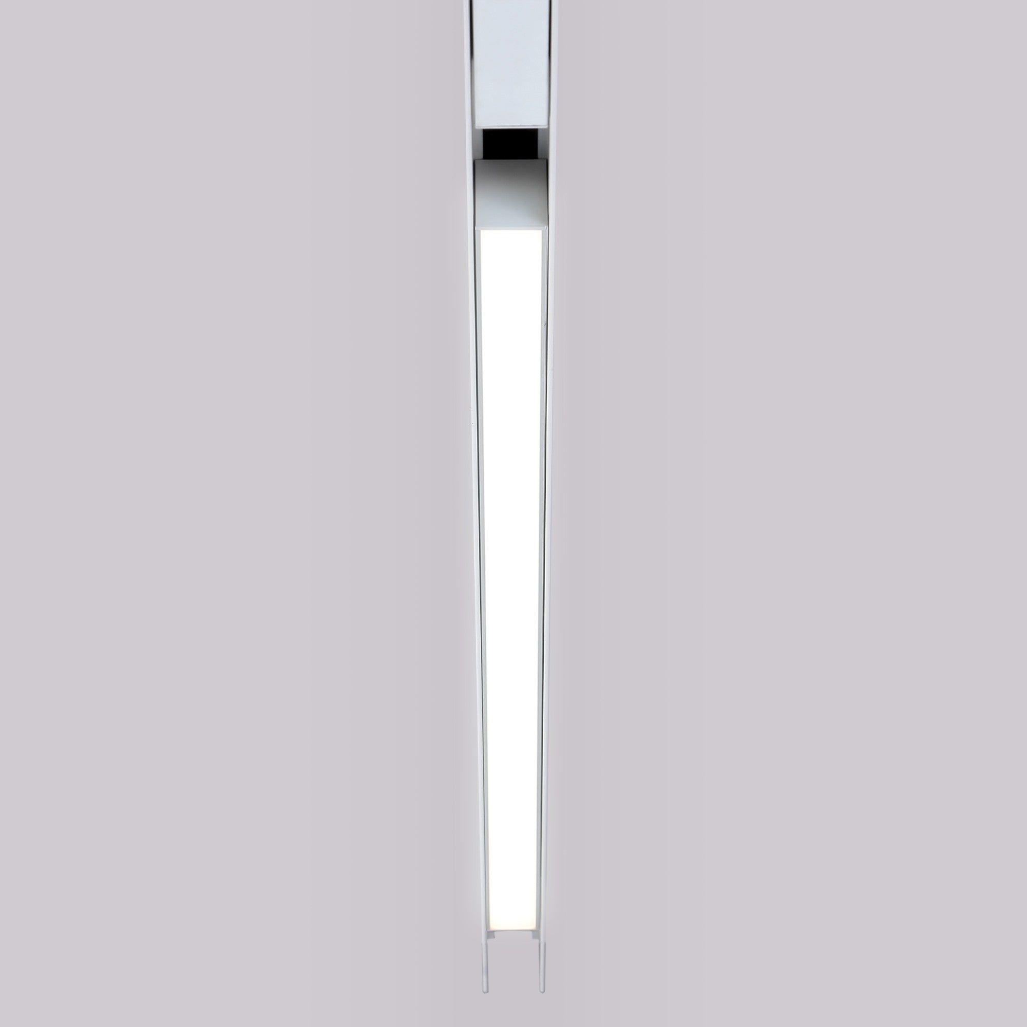 Luminaria lineal LED opal para carril magnético 48V - 20W