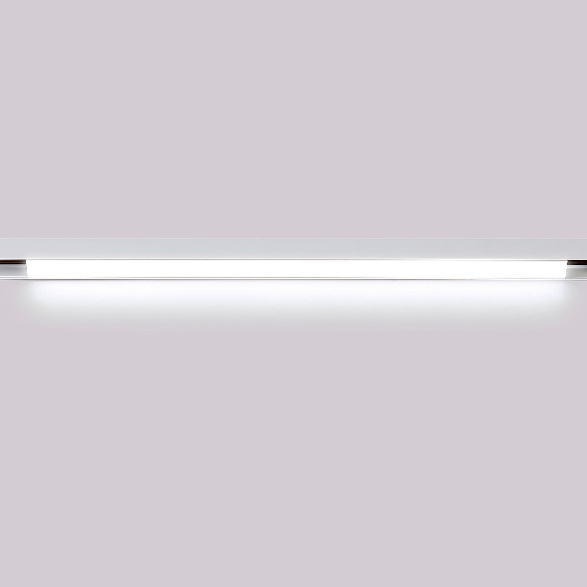 Luminaria lineal LED opal para carril magnético 48V - 20W