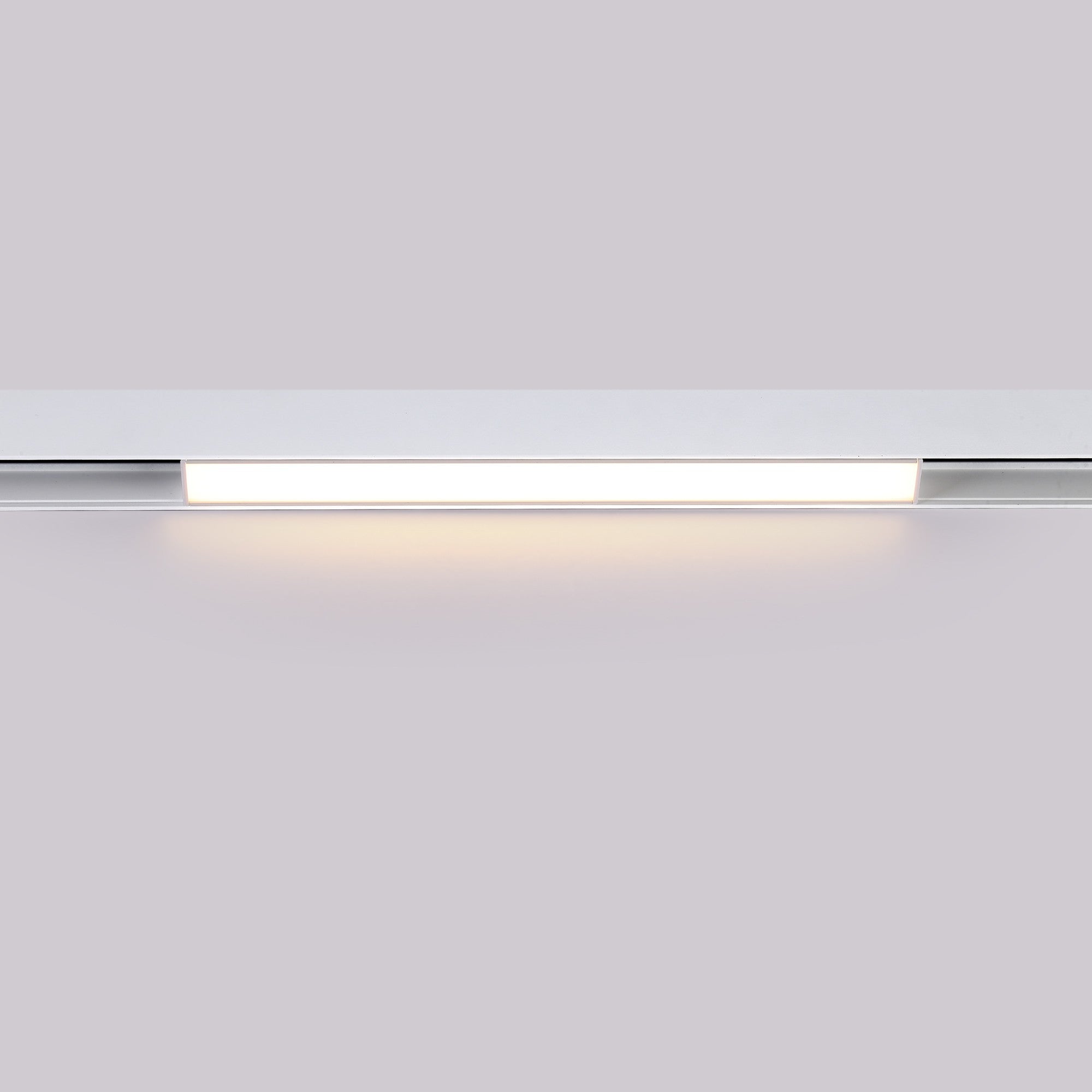 Luminaria lineal LED opal para carril magnético 48V - 10W