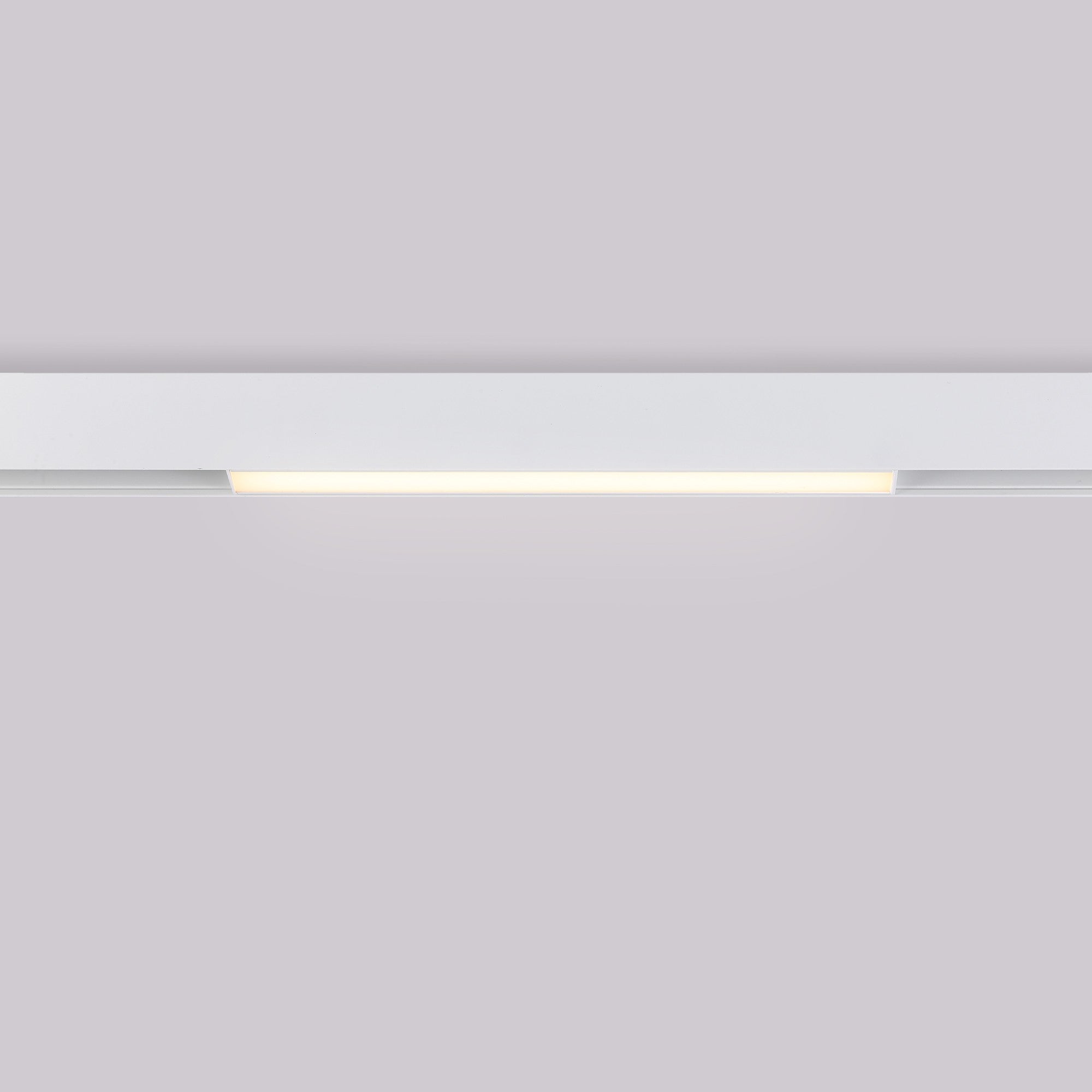 Luminaria lineal LED opal para carril magnético 48V - 10W