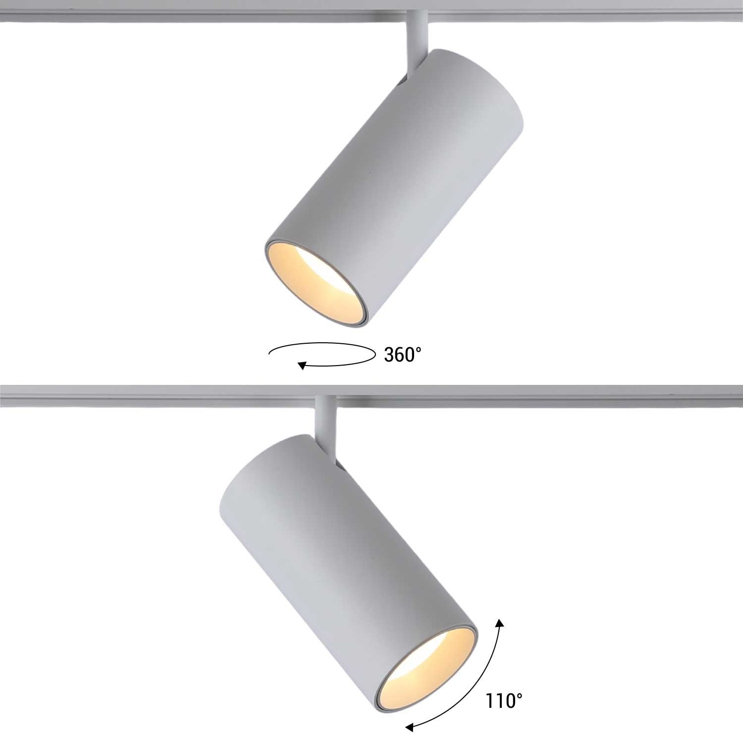 Foco LED para carril magnético 48V - 18W