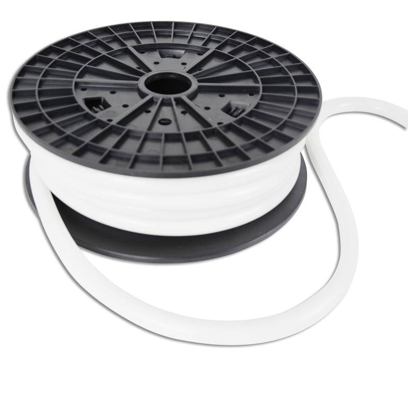 Neón LED flexible 24V DC - 12x12mm - 10 metros -  Kit completo - 180 LED/m - 12W/m - IP65 - Curvatura vertical