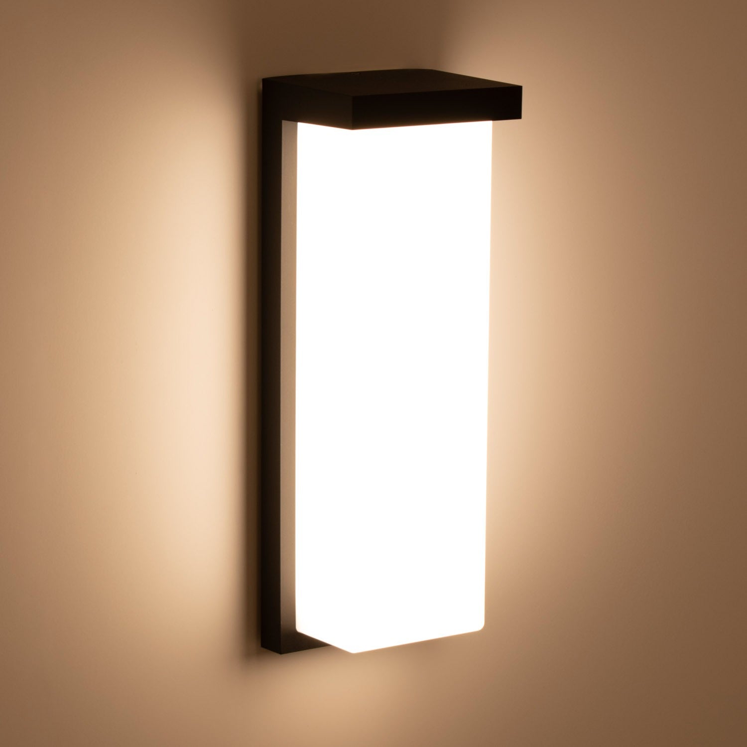 Aplique de pared exterior en aluminio "Retal" - Potencia ajustable: 18W-20W-22W - CCT- IP65