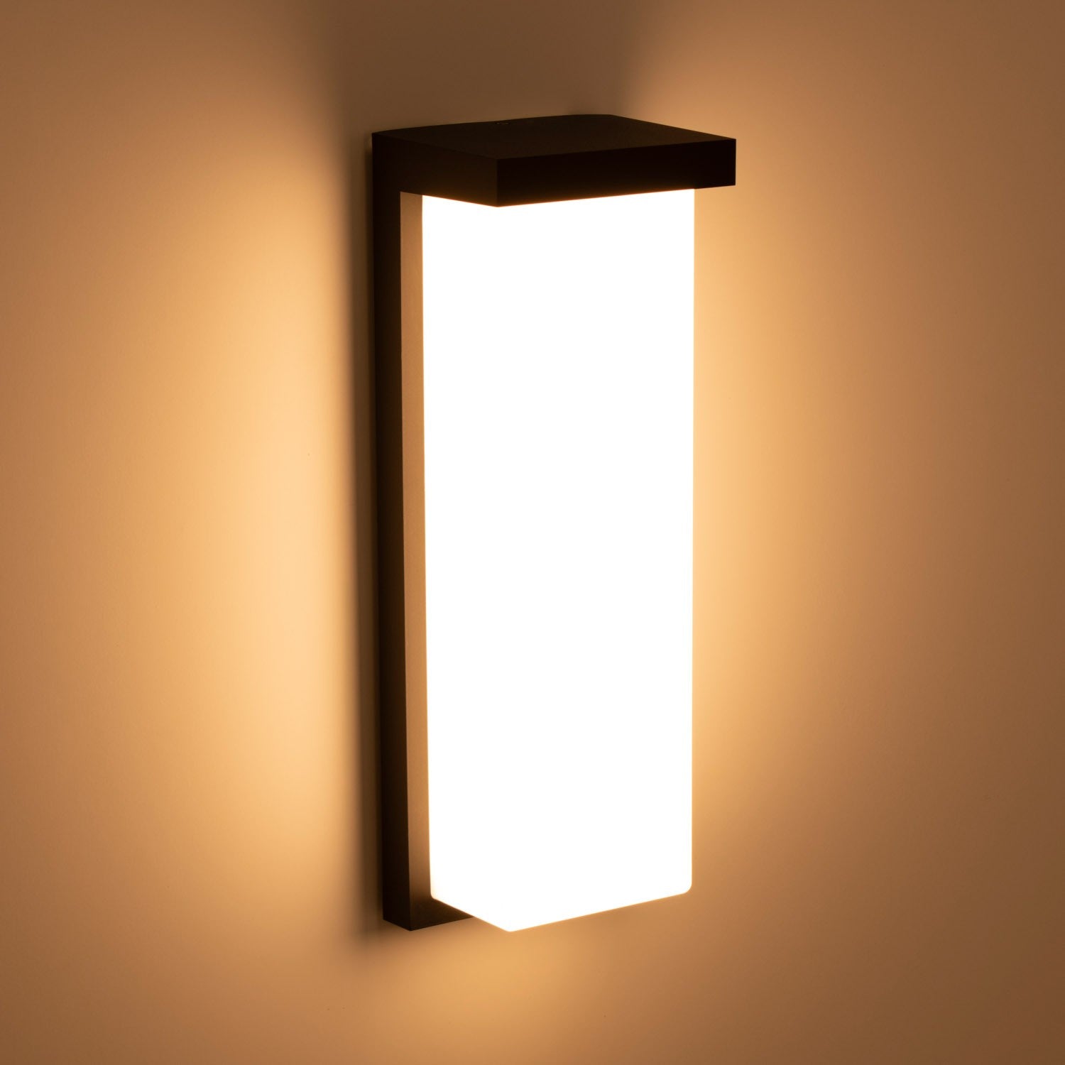 Aplique de pared exterior en aluminio "Retal" - Potencia ajustable: 18W-20W-22W - CCT- IP65