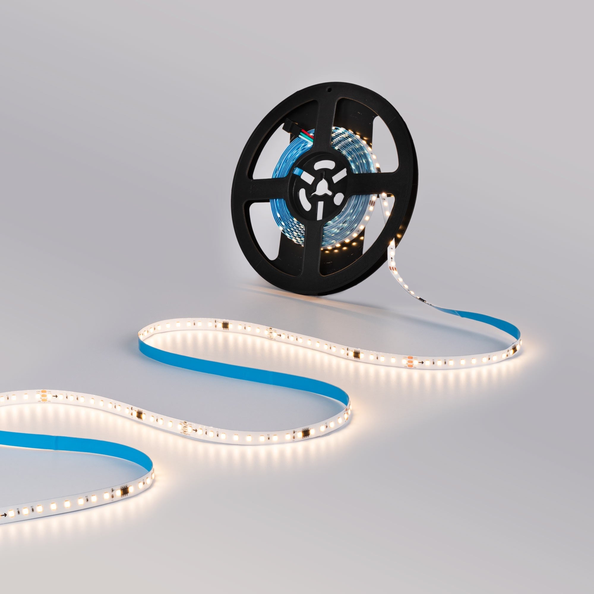 Tira LED monocolor inteligente IC 24V DC - 15W/m - IP20 - 120LED/m - Ancho 10mm - 10 metros