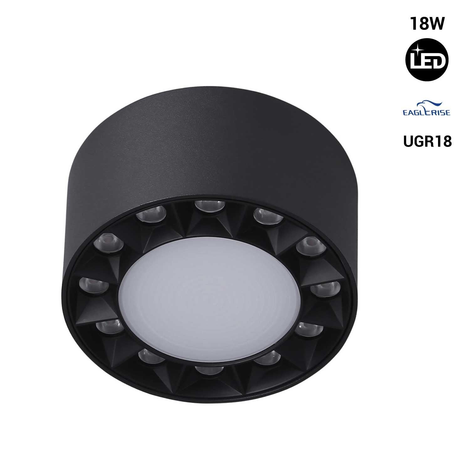 Aplique de techo LED 18W - UGR18 - Driver Eaglerise