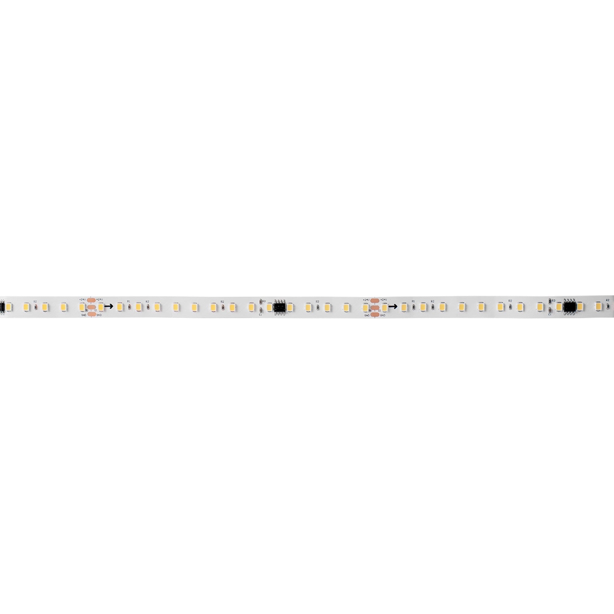 Tira LED monocolor inteligente IC 24V DC - 15W/m - IP20 - 120LED/m - Ancho 10mm - 10 metros