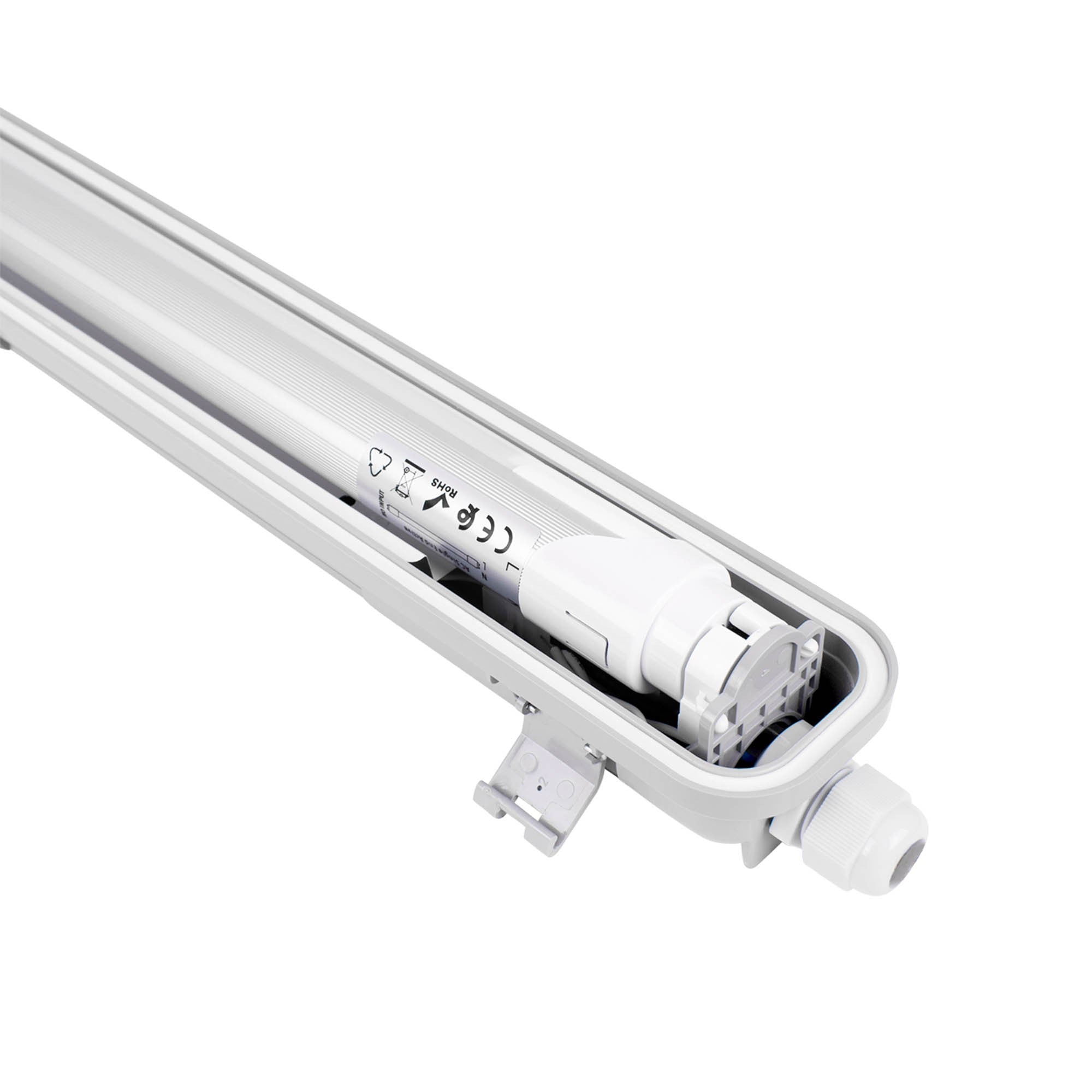 Pantalla estanca para tubo LED 120cm - IP65