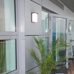 Aplique de pared exterior en aluminio "Block" - Potencia ajustable: 12W-14W-16W - CCT