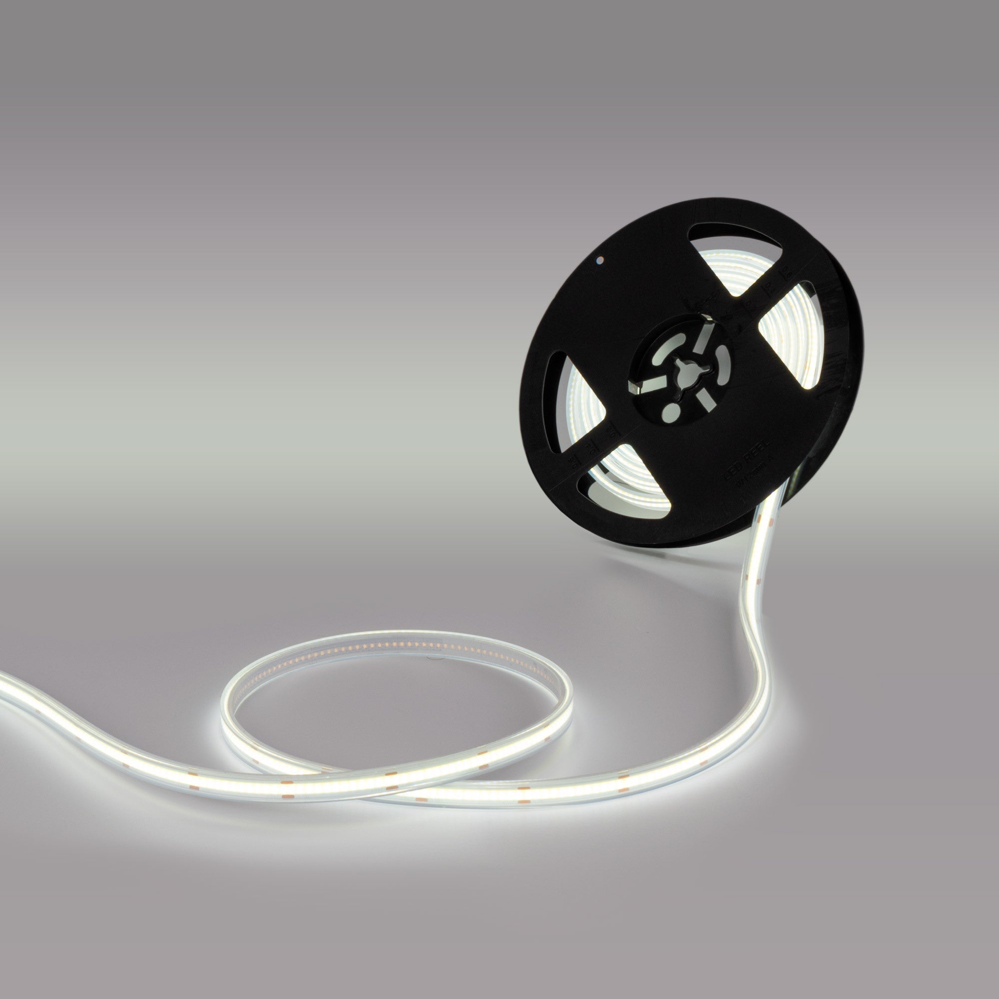 Tira LED COB 24V DC - 12W/m - 10mm - IP67 - Rollo de 5 metros - Corte cada 5cm
