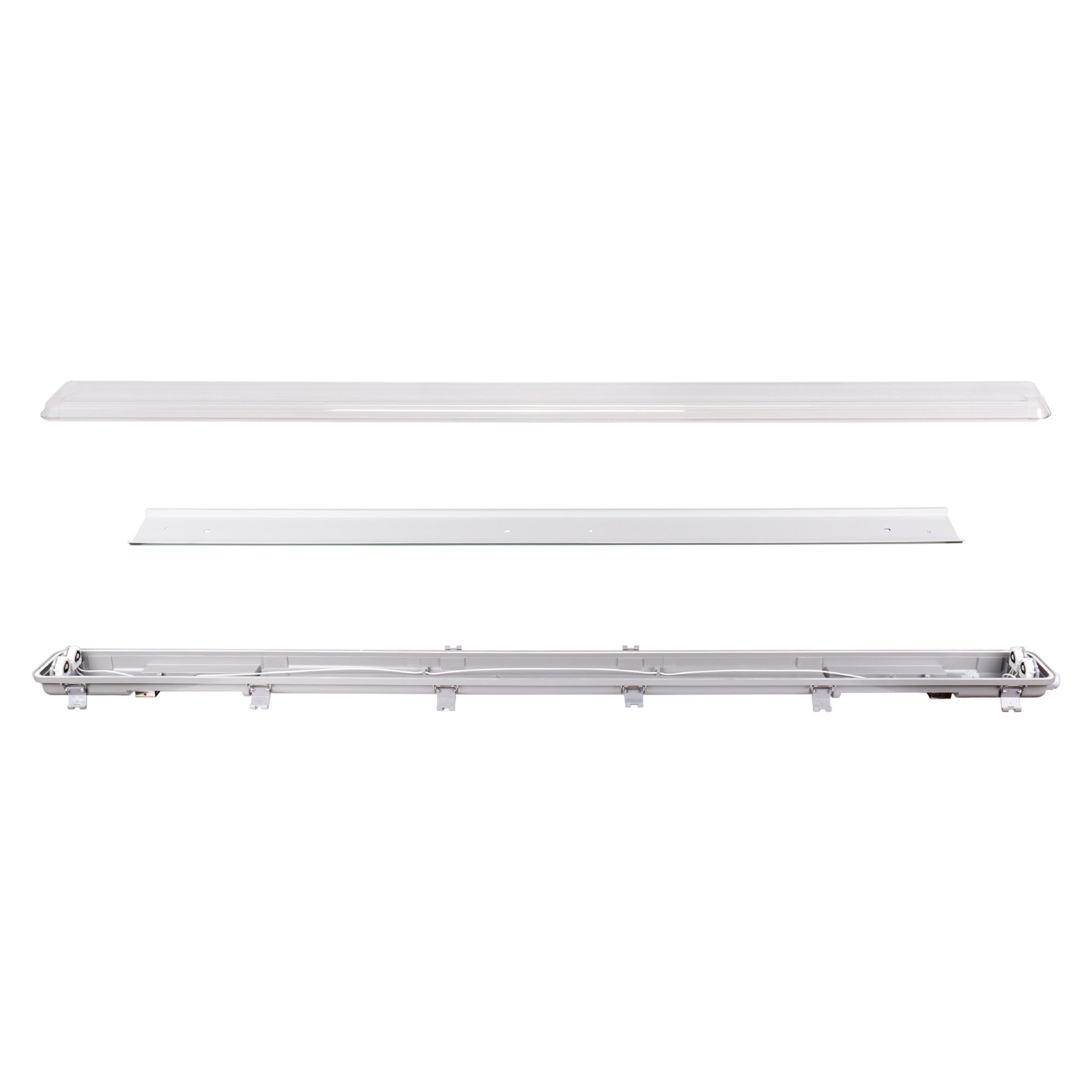 Pantalla estanca para 2 tubos LED 150cm - IP65