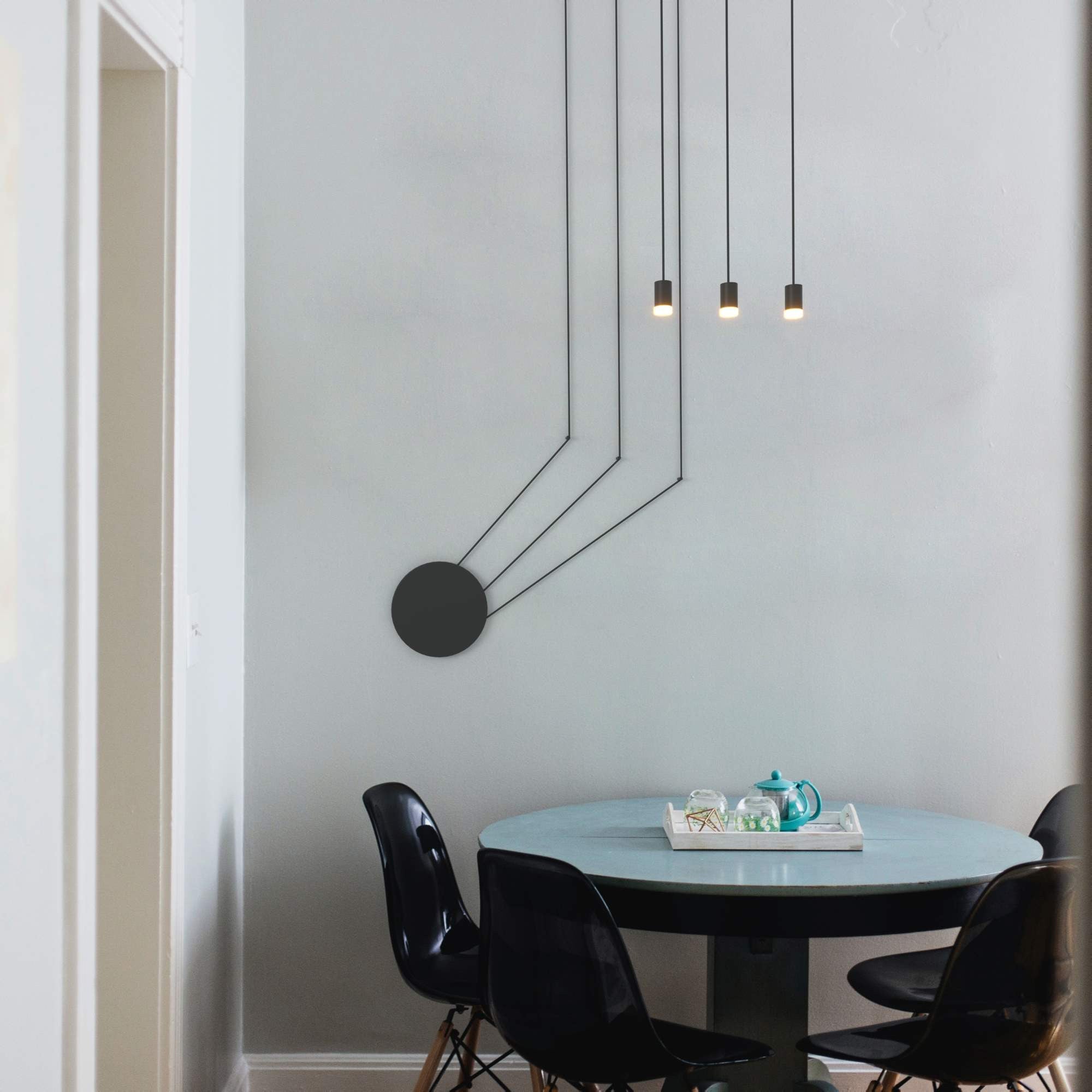 Lámpara colgante de diseño "Nébula" - 3x6W