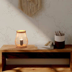 Lámpara de mesa de madera "Oca" - E27