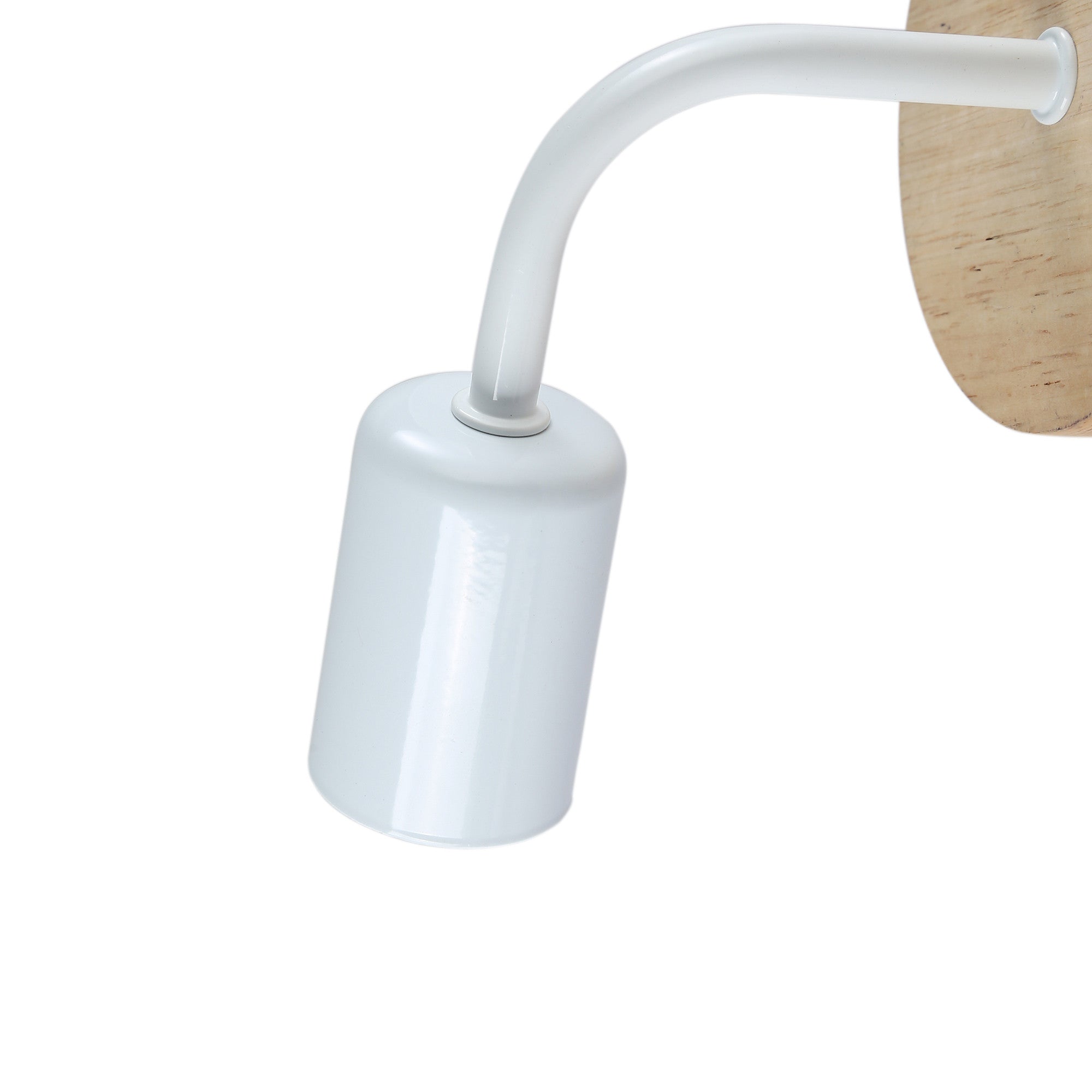 Aplique de pared de madera y metal "Morgan"