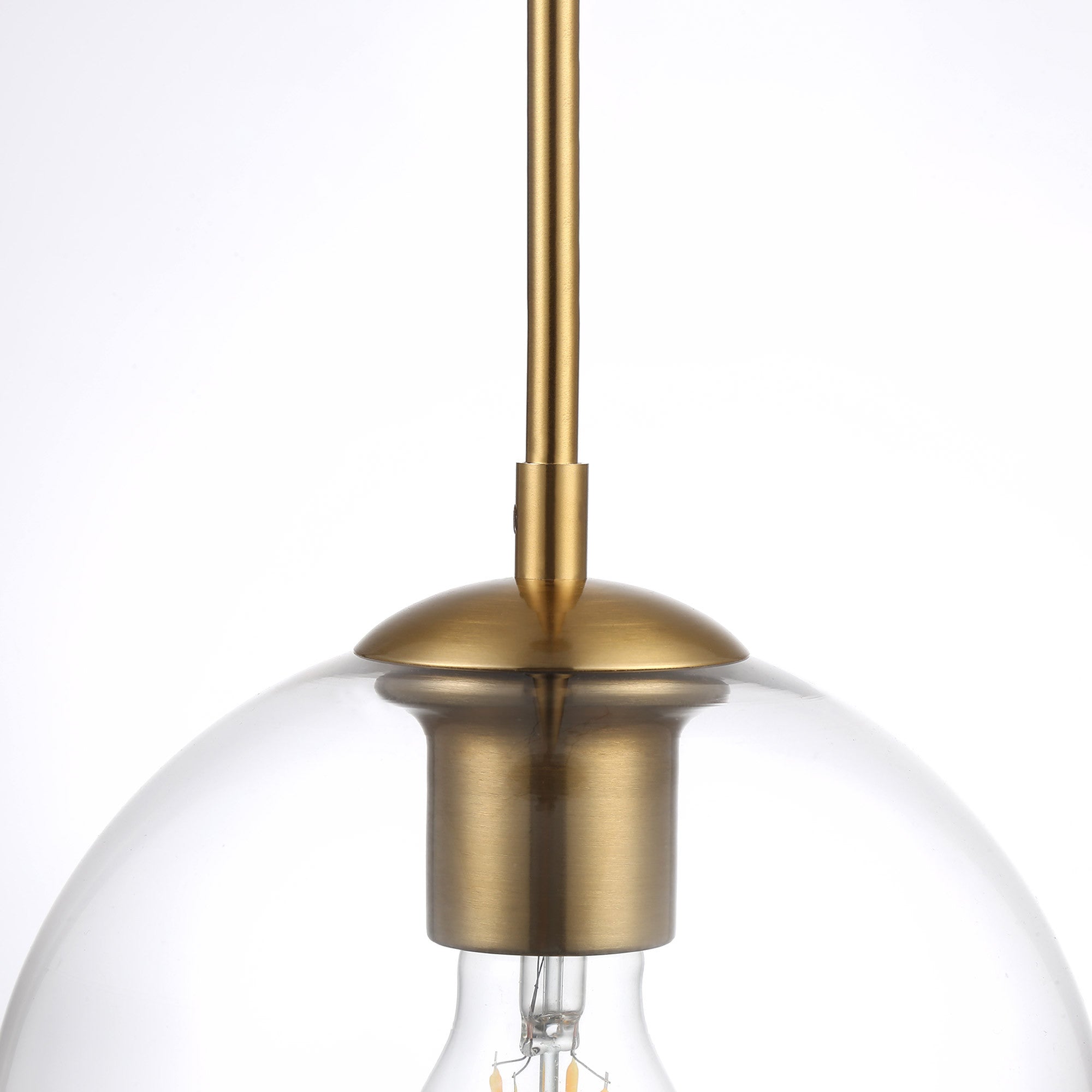 Lámpara colgante cristal "Cleire" - E27