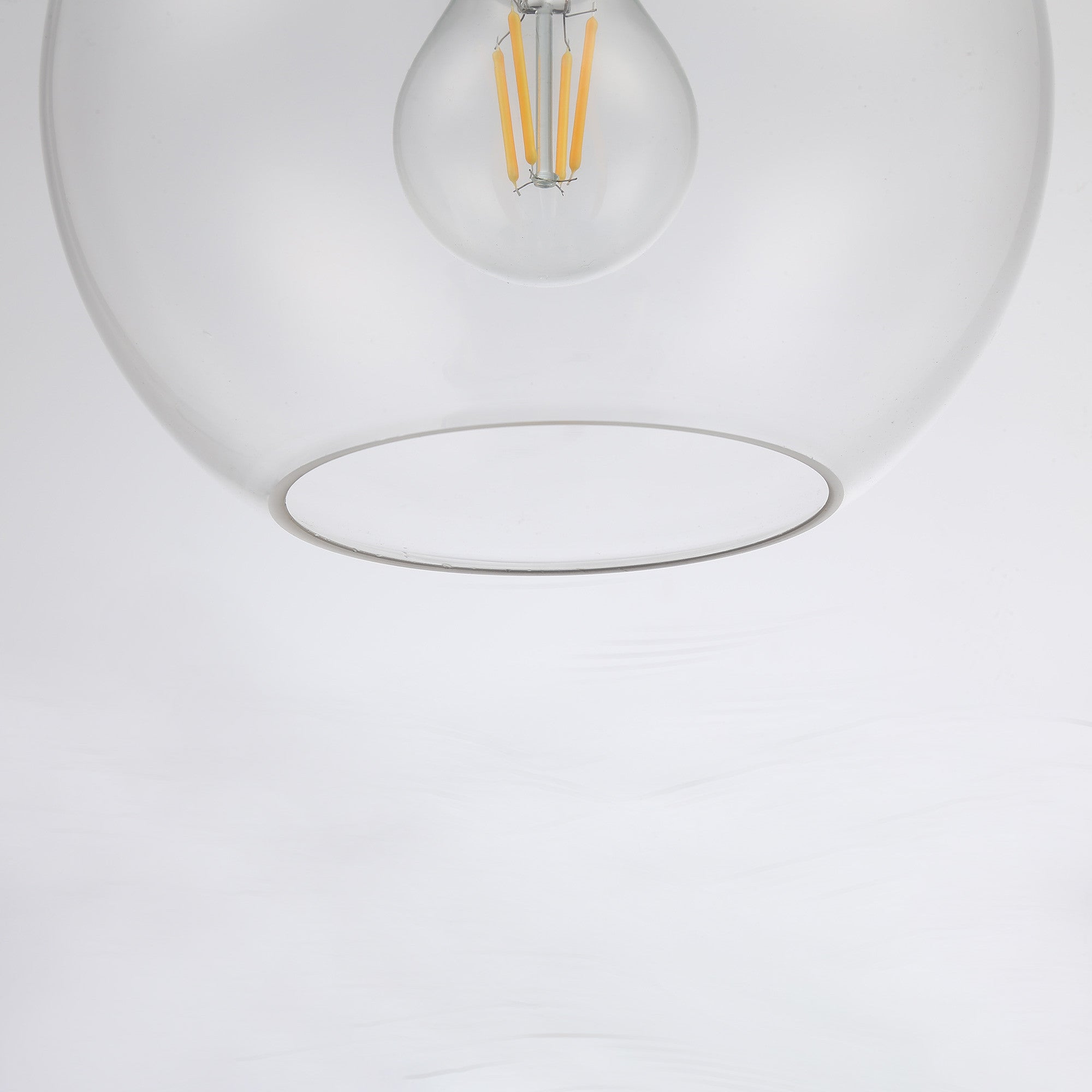 Lámpara colgante cristal "Cleire" - E27