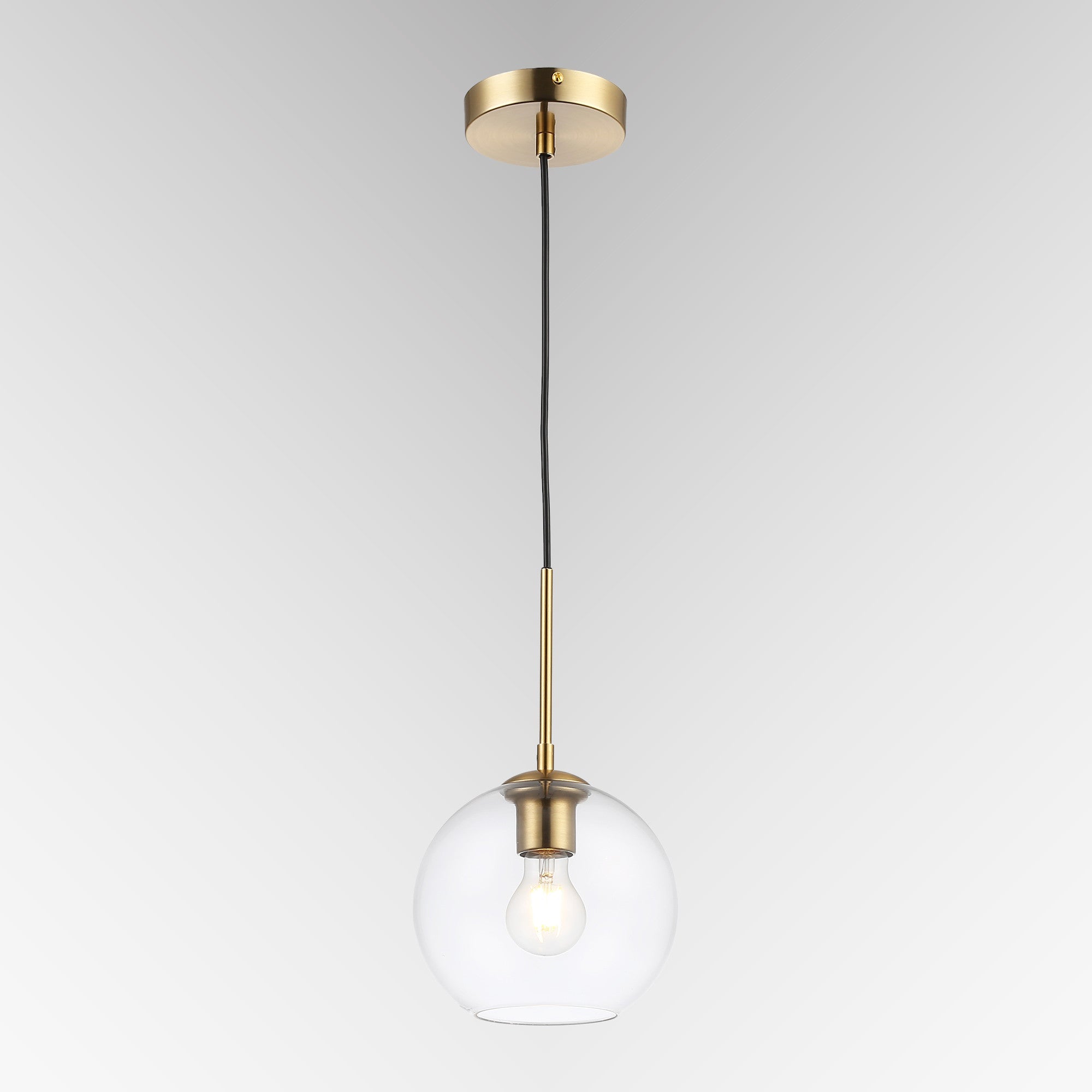 Lámpara colgante cristal "Cleire" - E27