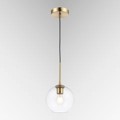 Lámpara colgante cristal "Cleire" - E27