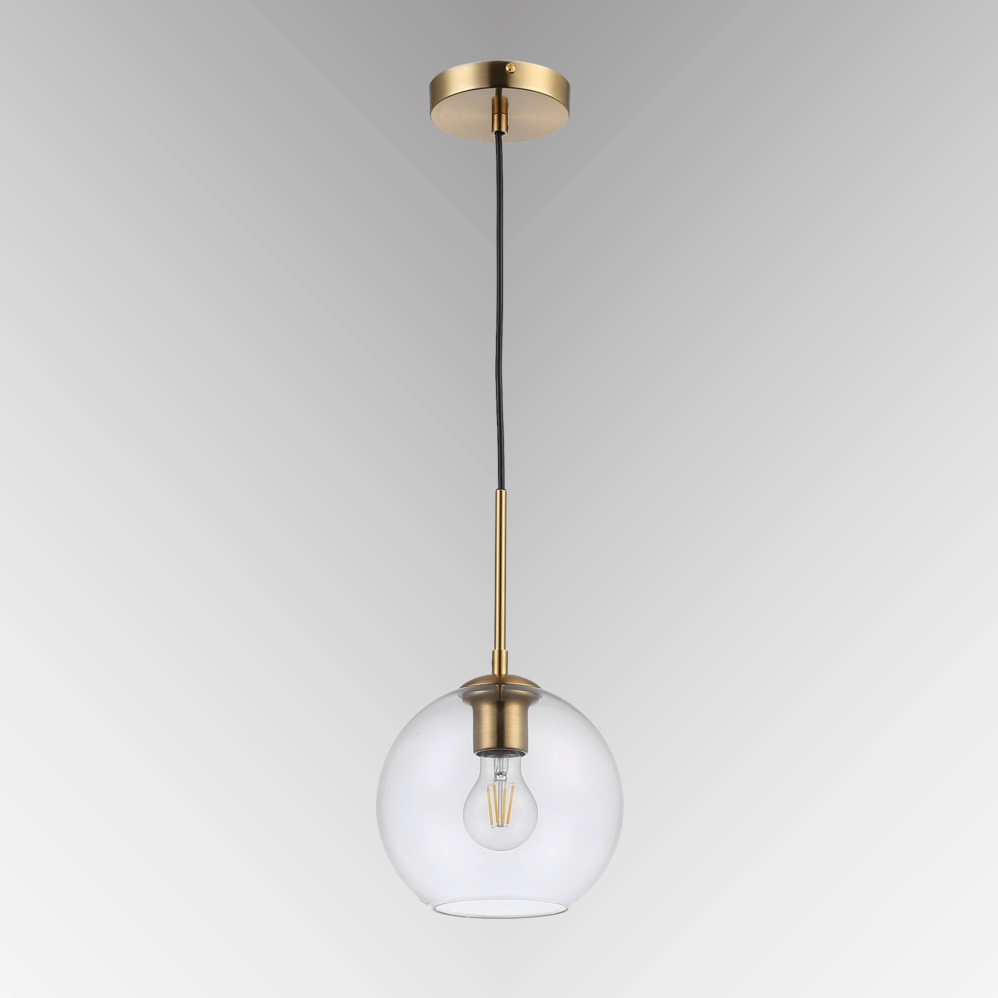 Lámpara colgante cristal "Cleire" - E27