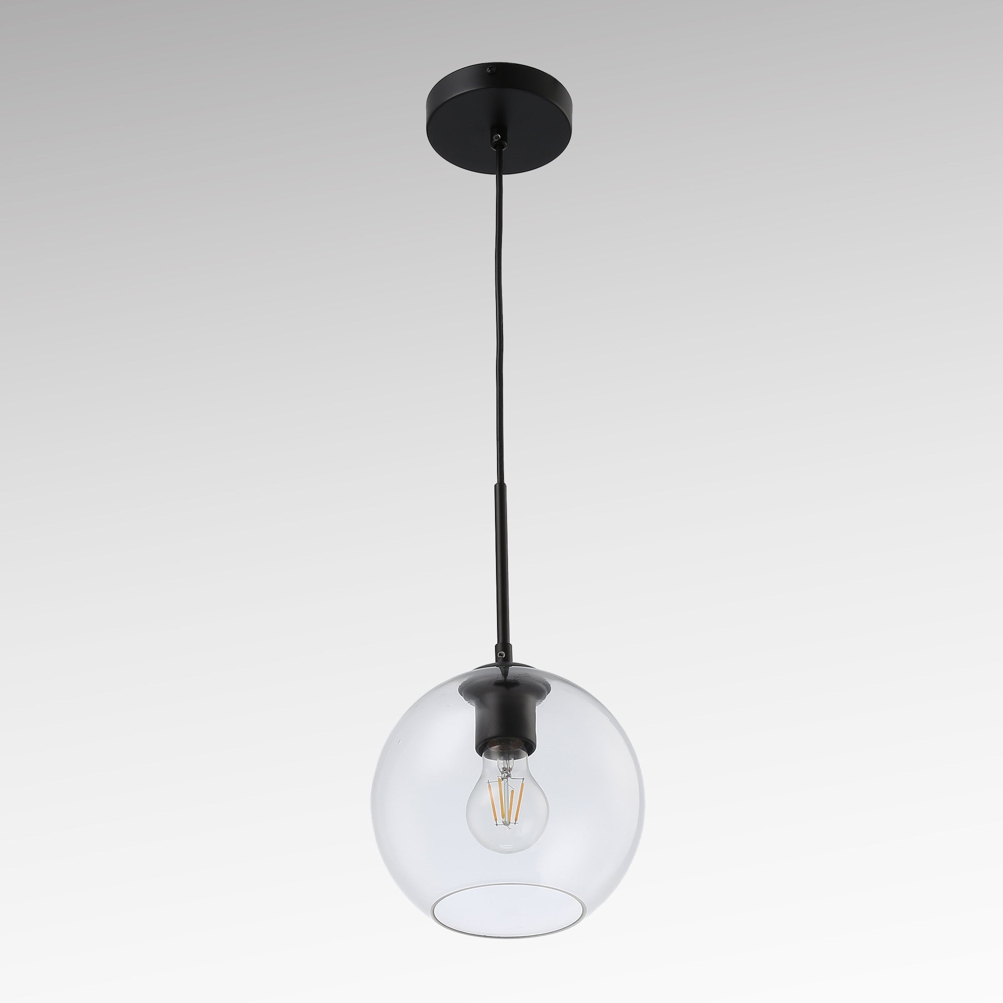 Lámpara colgante cristal "Cleire" - E27