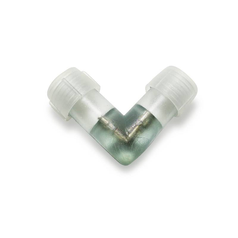 CONECTOR ESQUINA 90º PARA MANGUERA LED