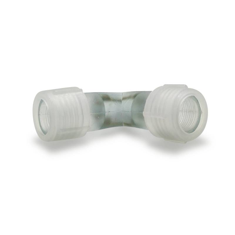 CONECTOR ESQUINA 90º PARA MANGUERA LED