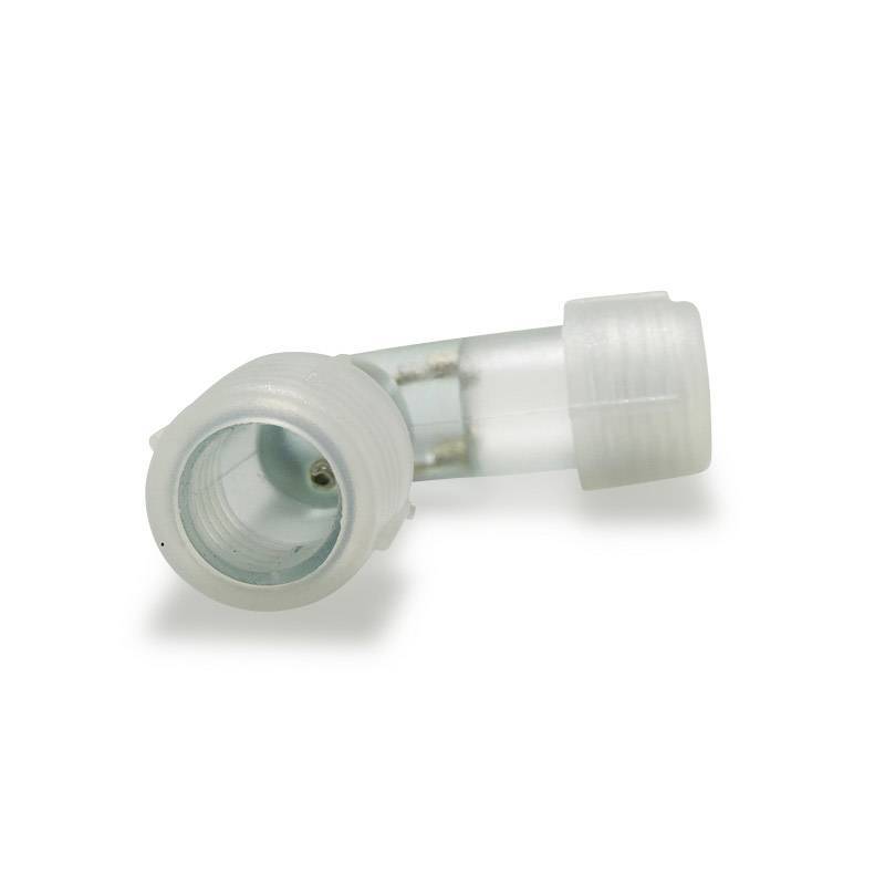 CONECTOR ESQUINA 90º PARA MANGUERA LED