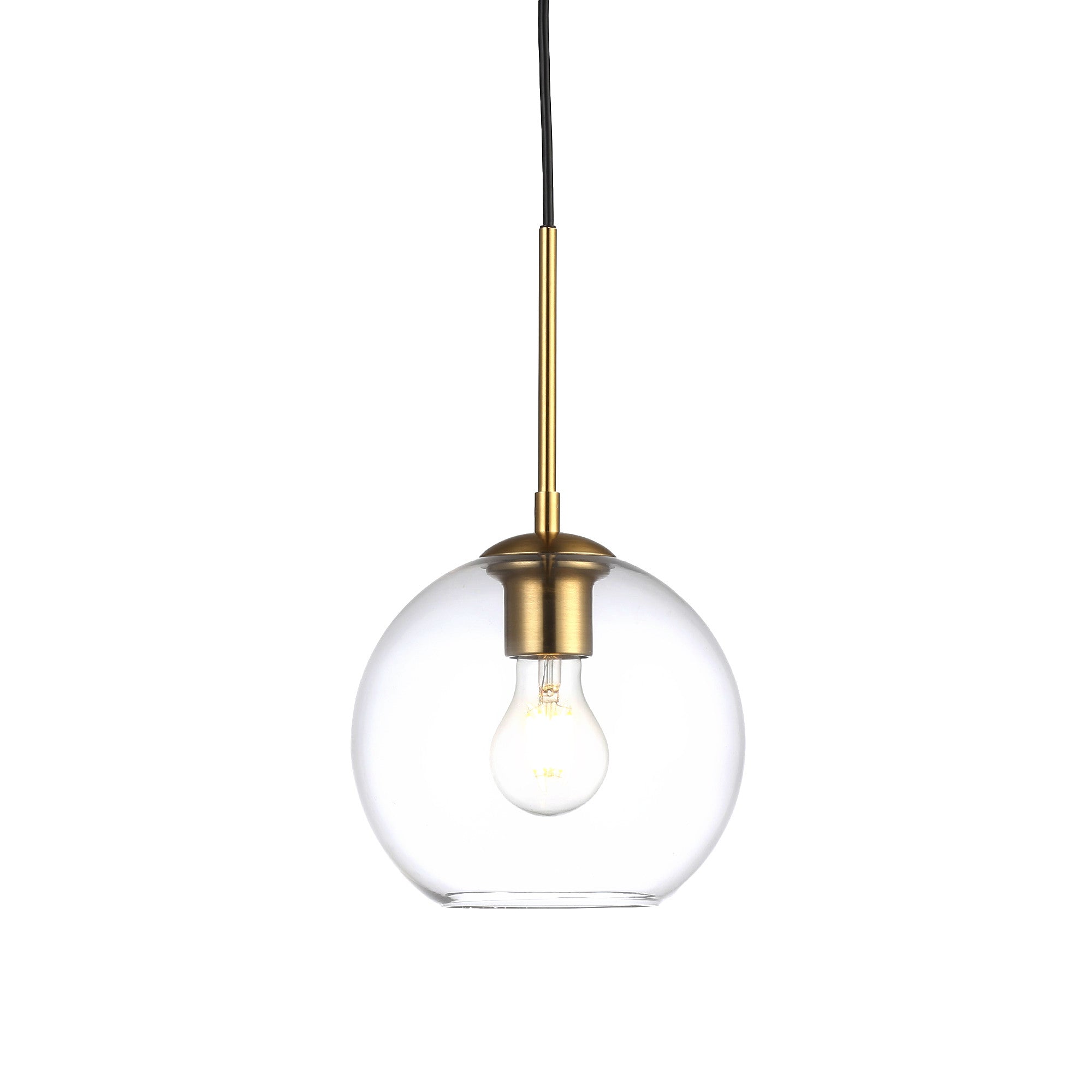 Lámpara colgante cristal "Cleire" - E27