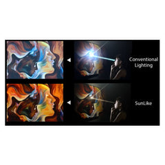 Bombilla LED GU10 6W Full Spectrum "SUNLIKE" - Cristal - 500lm - CRI90 - PAR16 - 36°