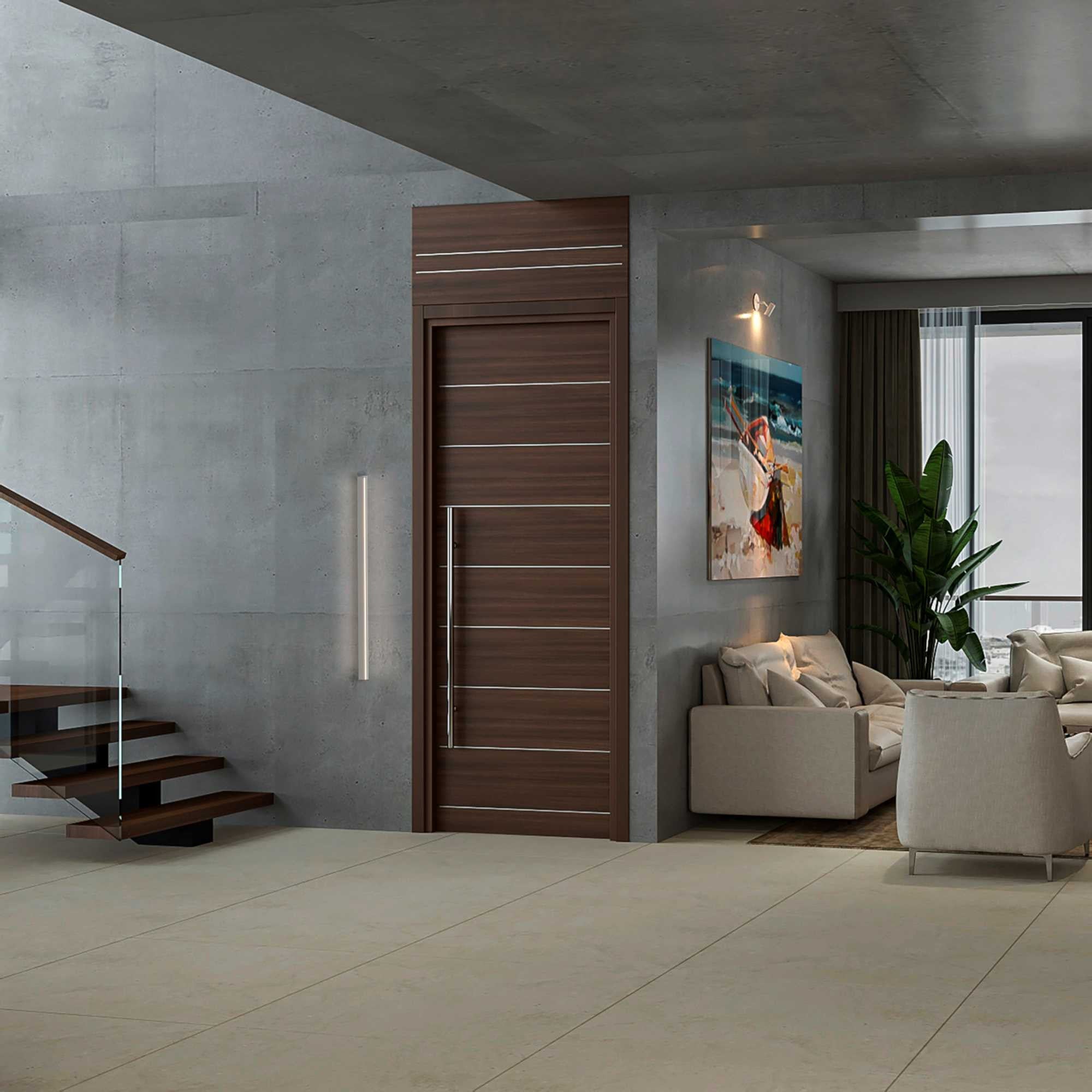 Aplique de pared lineal con LED integrado - 22W - 100cm - IP20