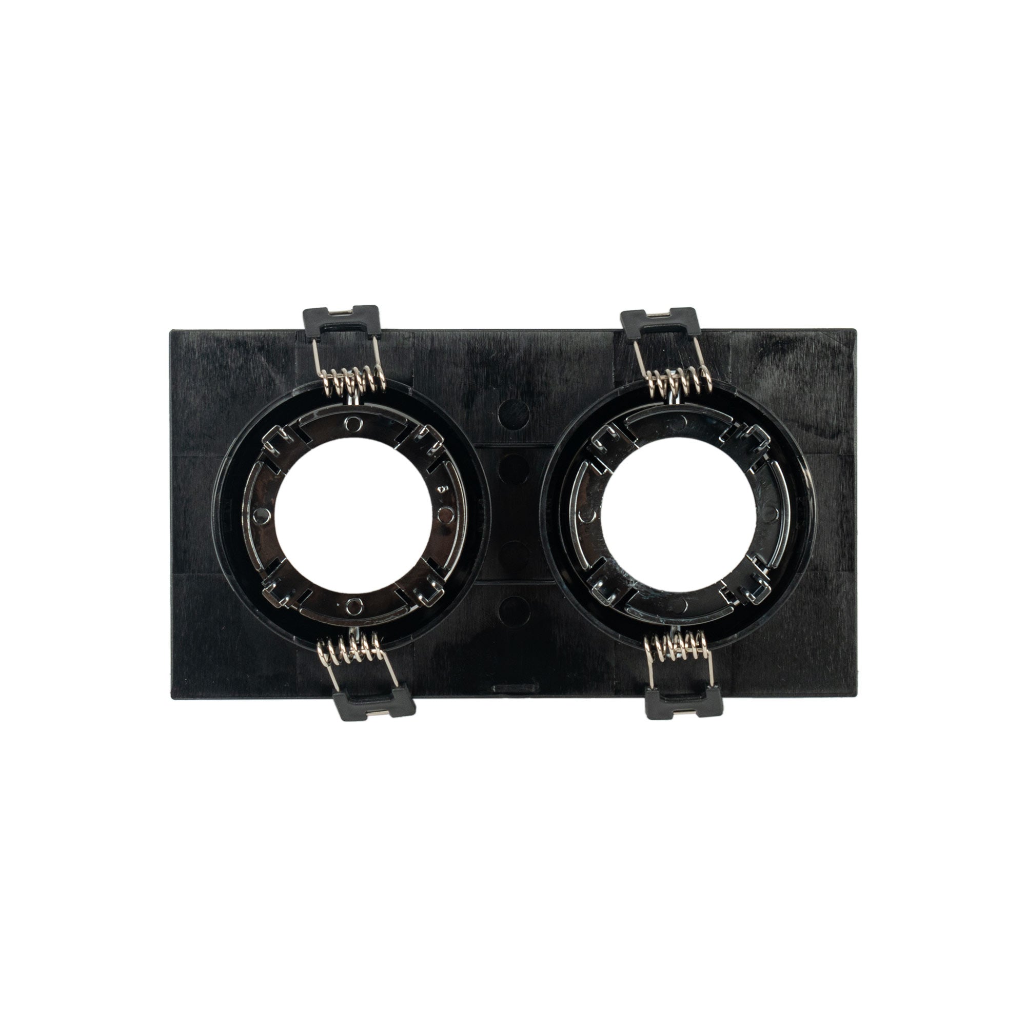 Aro downlight cuadrado basculante doble GU10 / MR16 - Bajo UGR - Corte 75 x 150mm