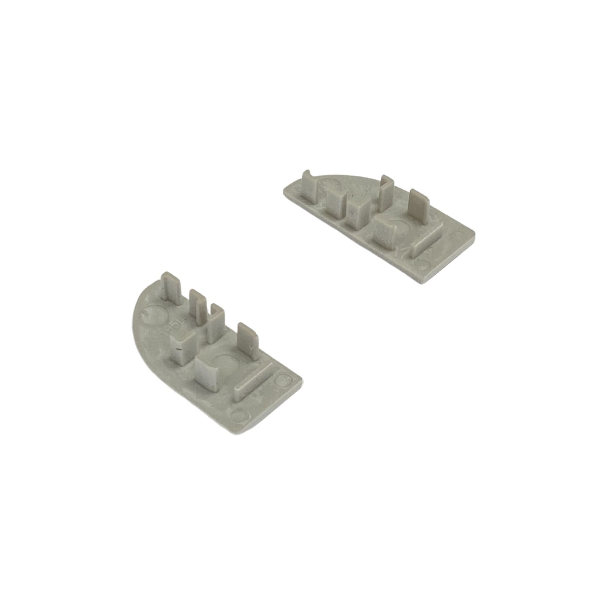 Tapa para perfil de aluminio 15.4 x 32.2 mm