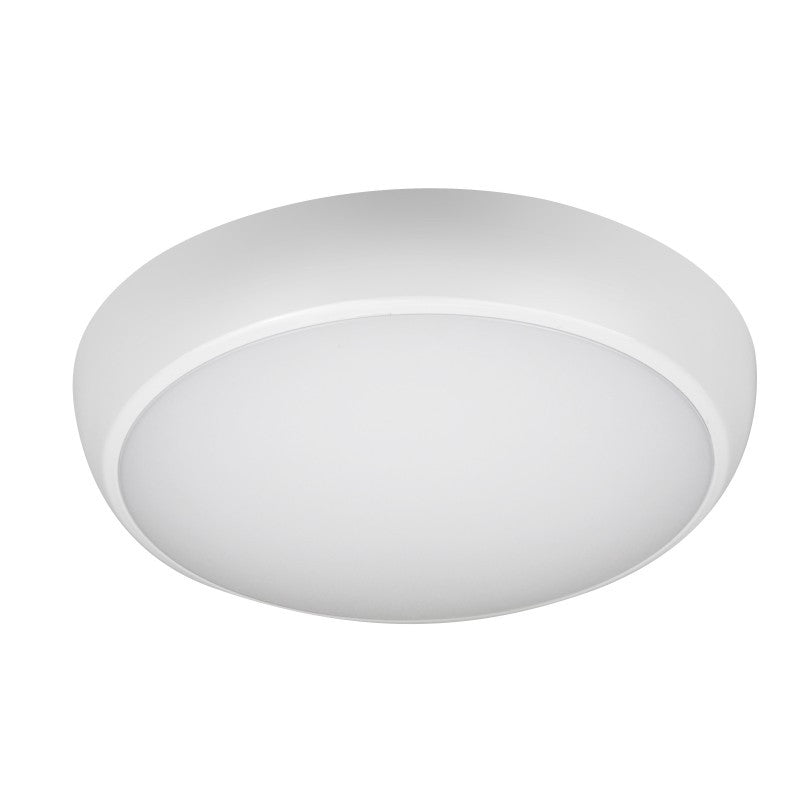 Plafón LED con sensor de movimiento estanco - CCT - Potencia ajustable 12W-16W - Ø30cm - IP65