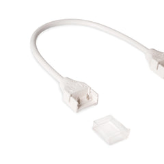 Conector estanco con cable para tira LED COB 220V - 2 pines - Tira 12 mm - IP67