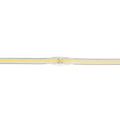 Conector estanco recto tira LED COB 220V - 2 pines- Tira 12mm - IP67