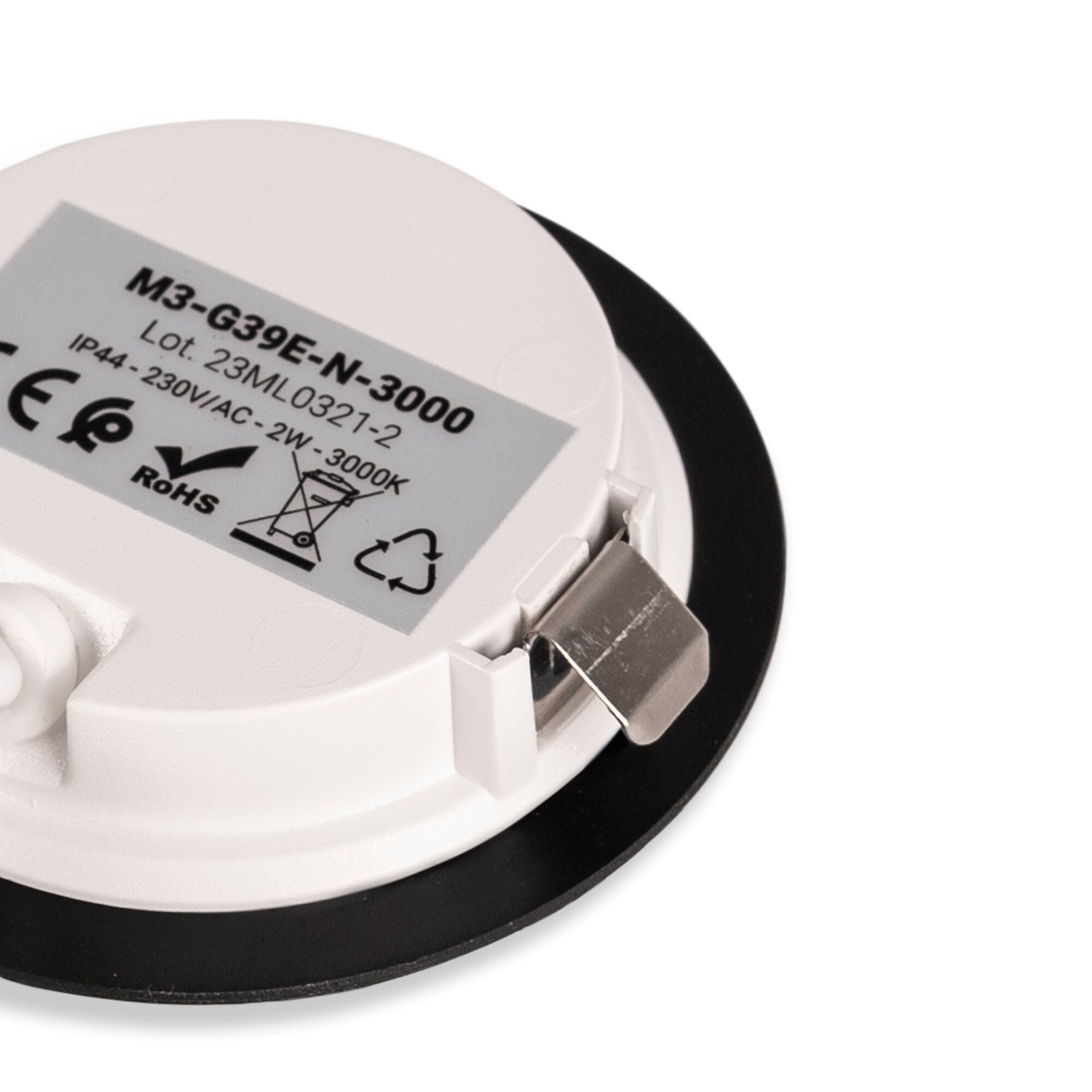 Downlight LED bajo mueble empotrable 2W 220V AC - IP44