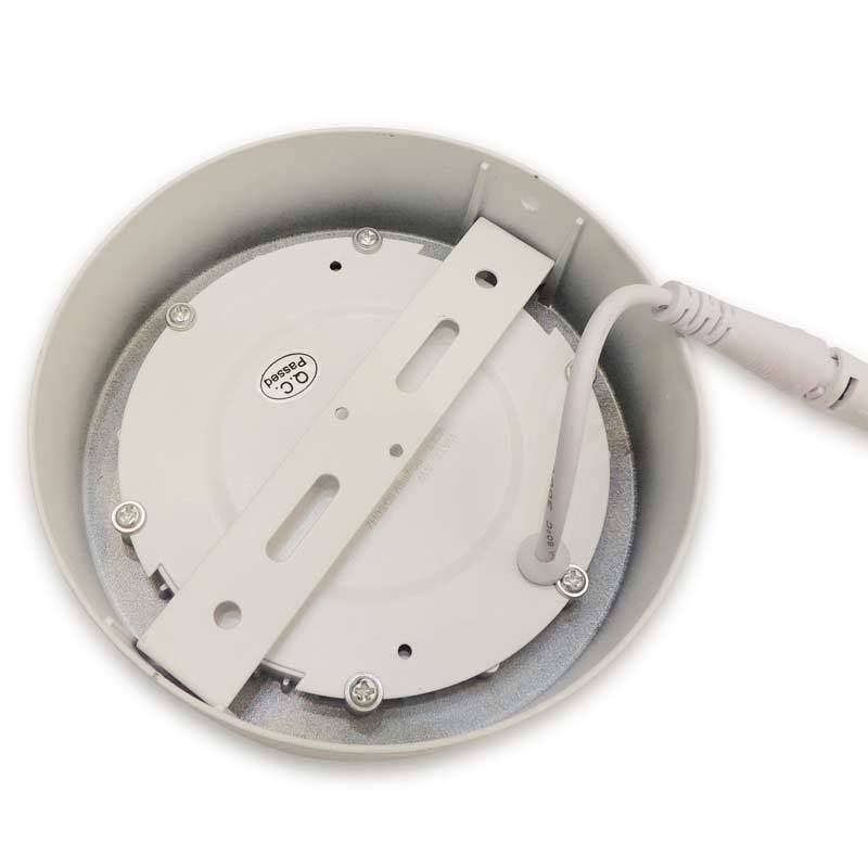 Plafón techo LED circular 6W - Ø11,5cm - 365lm