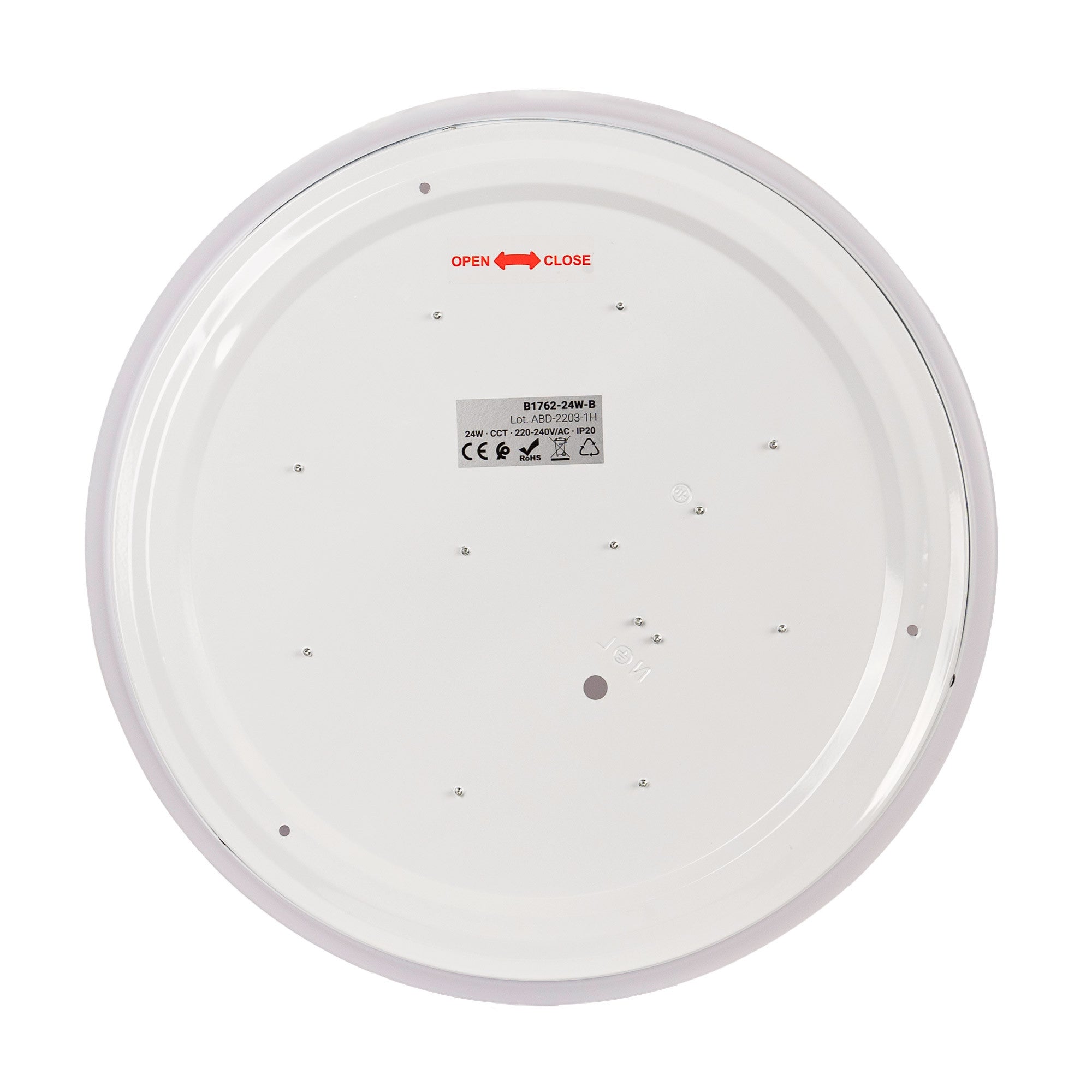 Plafón LED circular de superficie 24W CCT - Ø38cm - 1780lm - IP20