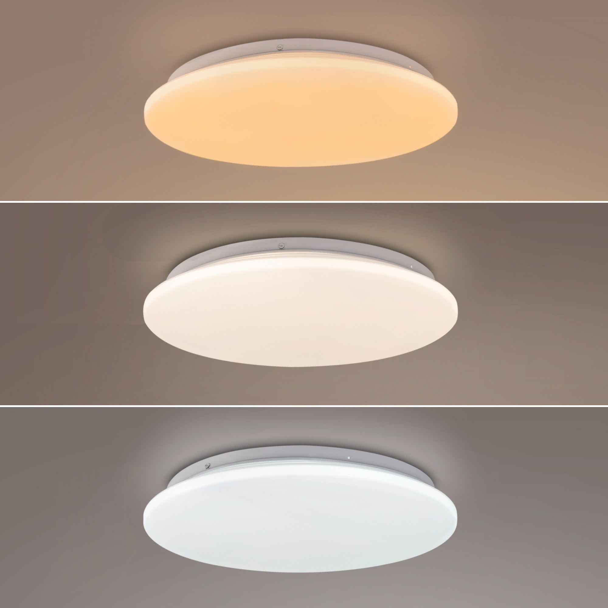 Plafón LED circular de superficie 24W CCT - Ø38cm - 1780lm - IP20