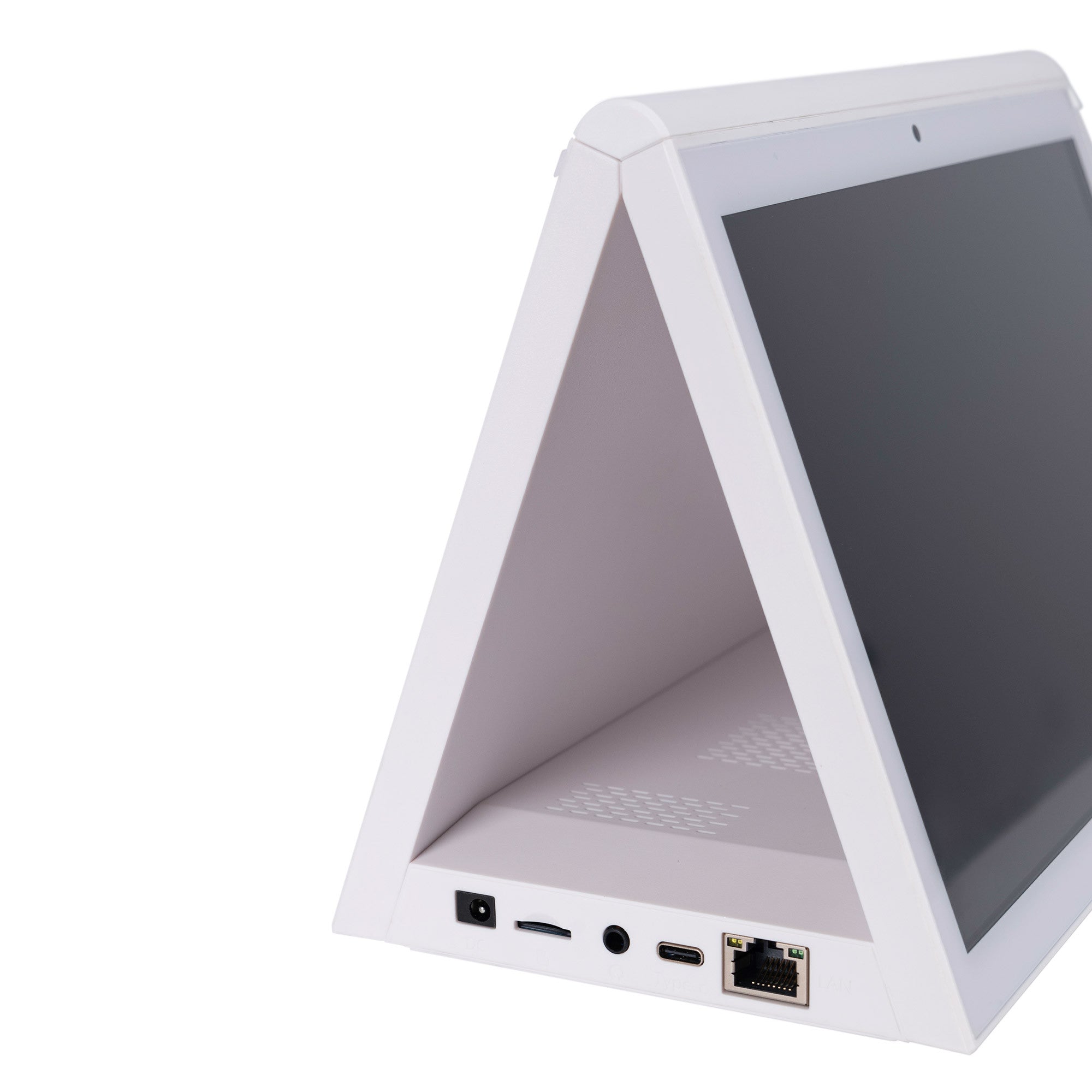 Display publicitario LCD de mesa 10.1'' con cámara - Pantalla doble - Táctil - Android 10