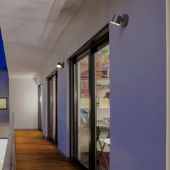 Aplique de pared exterior con sensor PIR  "Stan" - 12,5W - Orientable - 3000K - IP54