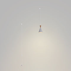 Lámpara colgante nórdica con cable y enchufe "Lima"