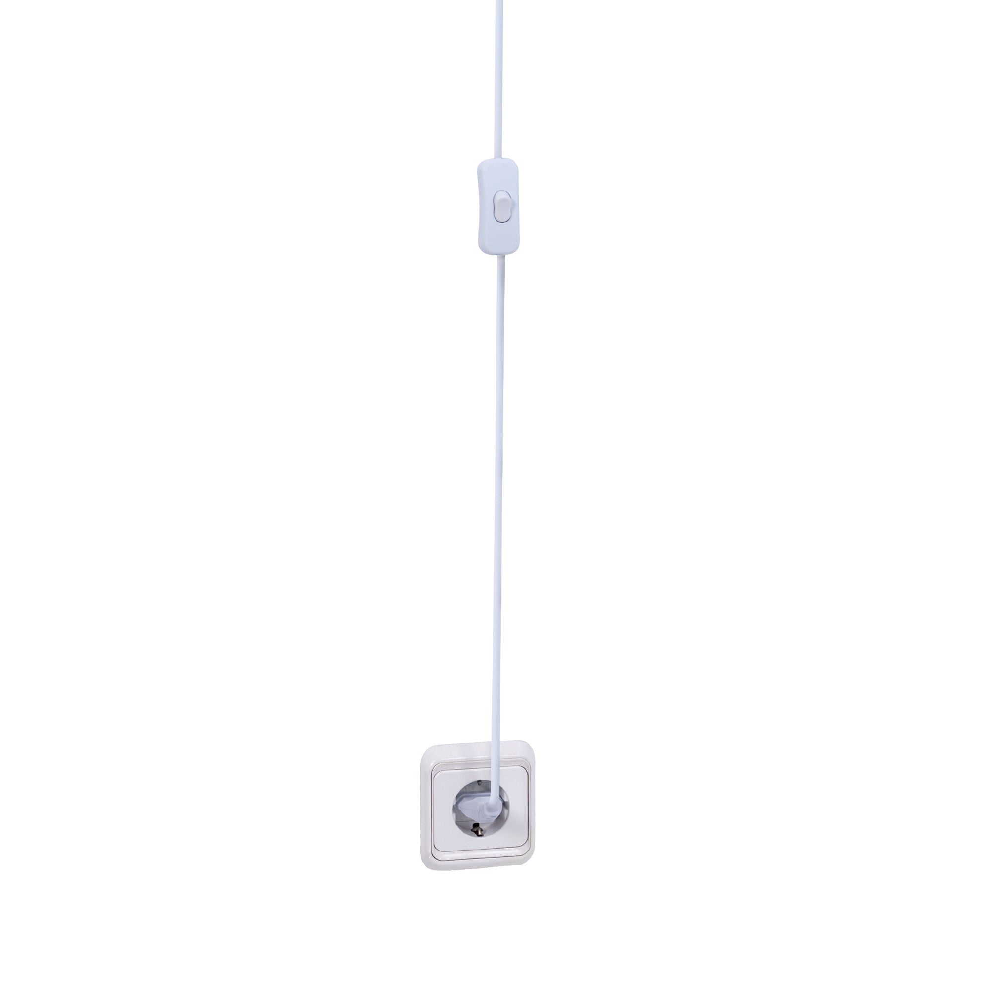 Lámpara colgante nórdica con cable y enchufe "Lima"