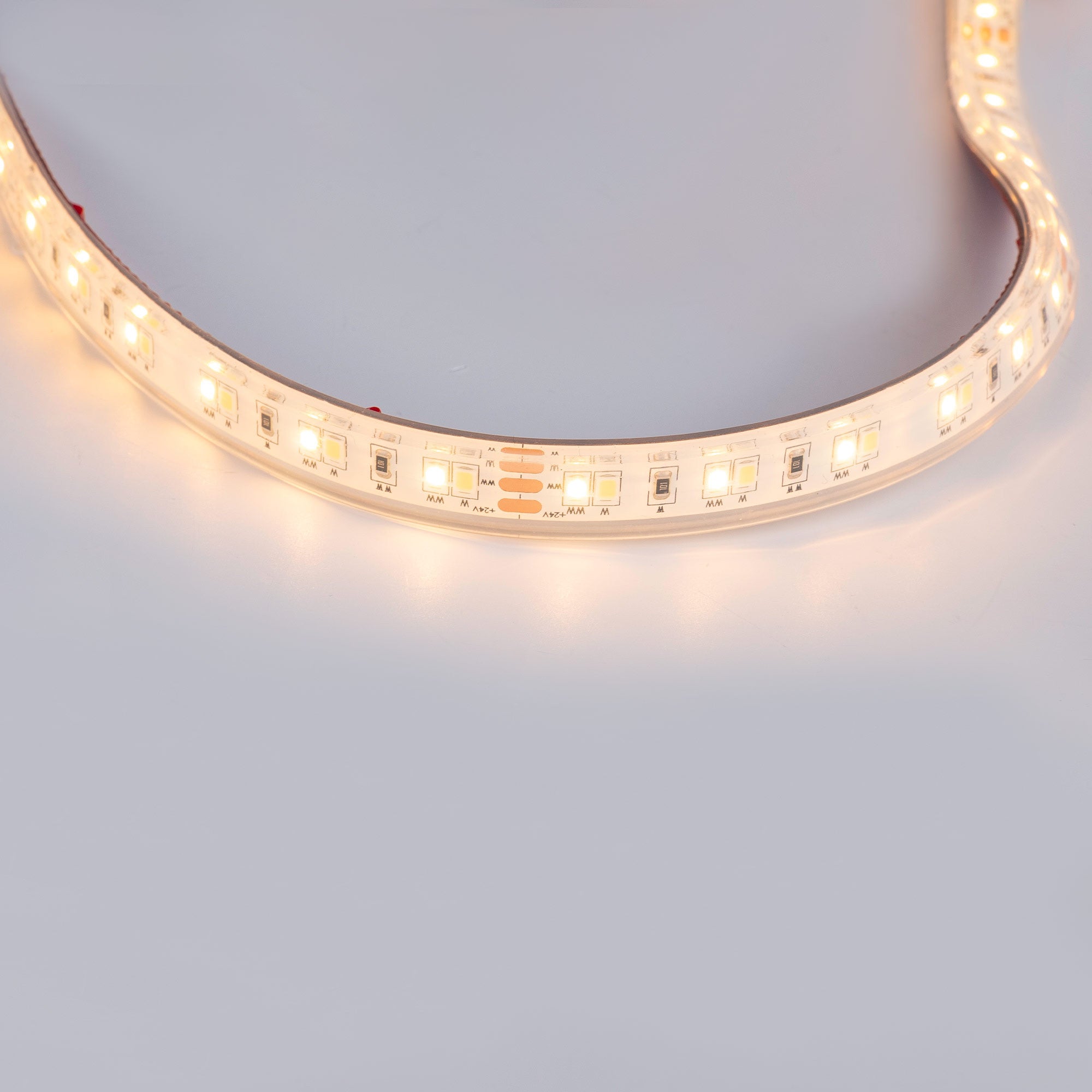 Tira de LED 24V-DC - 90W - IP67 - Temperatura de color regulable CCT - 1800-6500K - SMD2835 - Rollo 5 metro