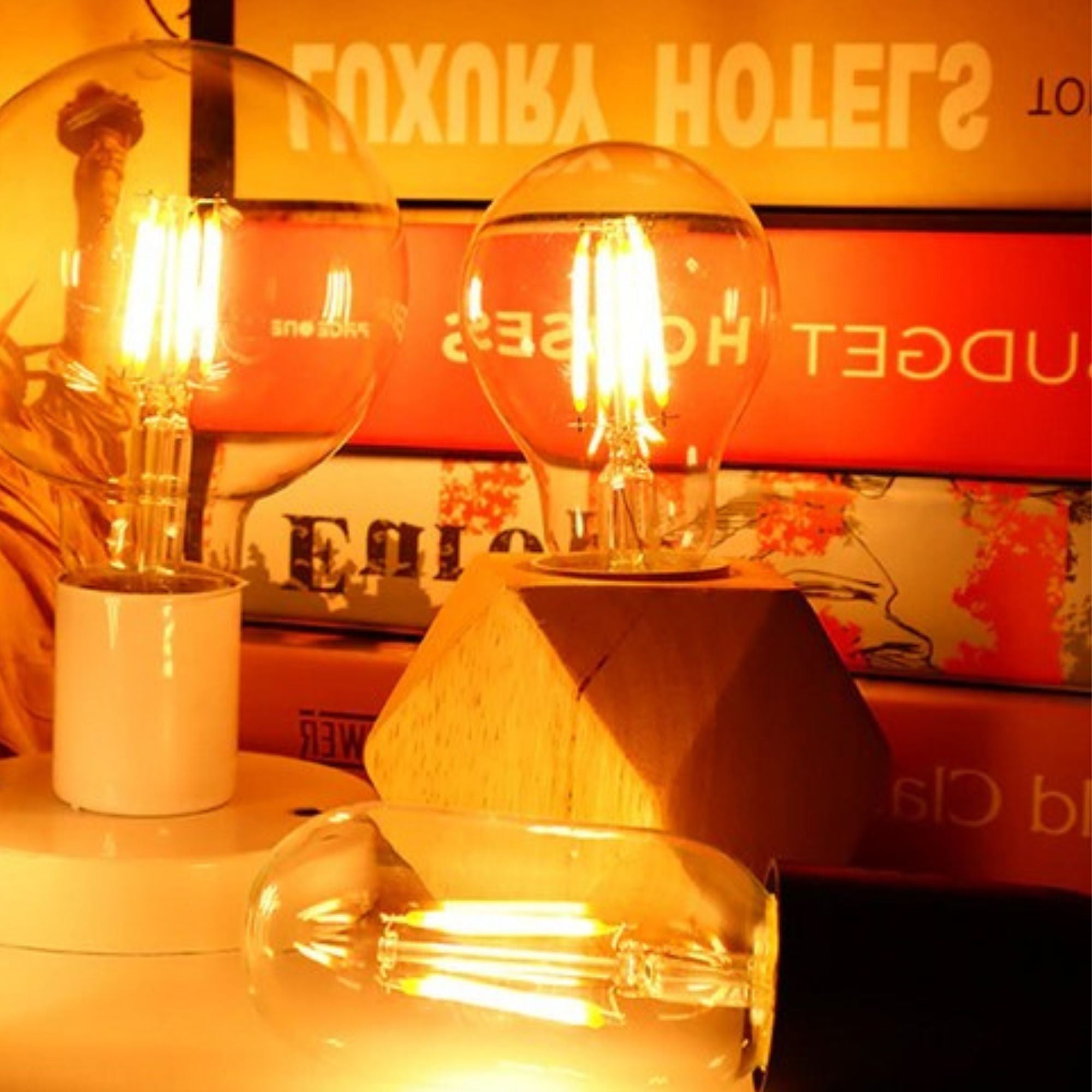 Bombilla LED Vintage Globo de Filamento E27 G125 6W
