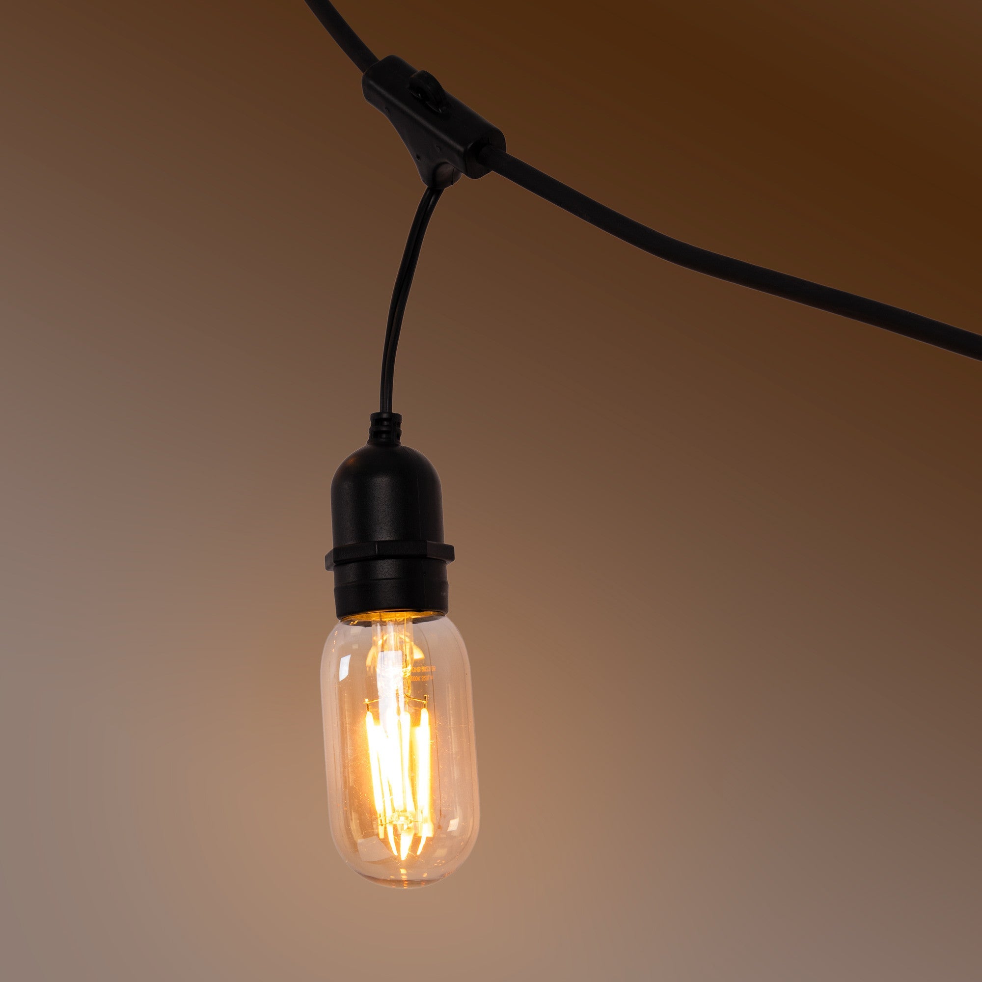Bombilla LED filamento E27 T45 - 4W - Vintage - 2200K